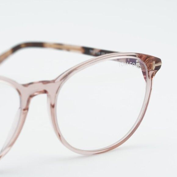 Tom Ford Tom Ford FT5810-B 072 Eyeglasses Pink 53mm Square Frame Size ONE SIZE - 8 Thumbnail