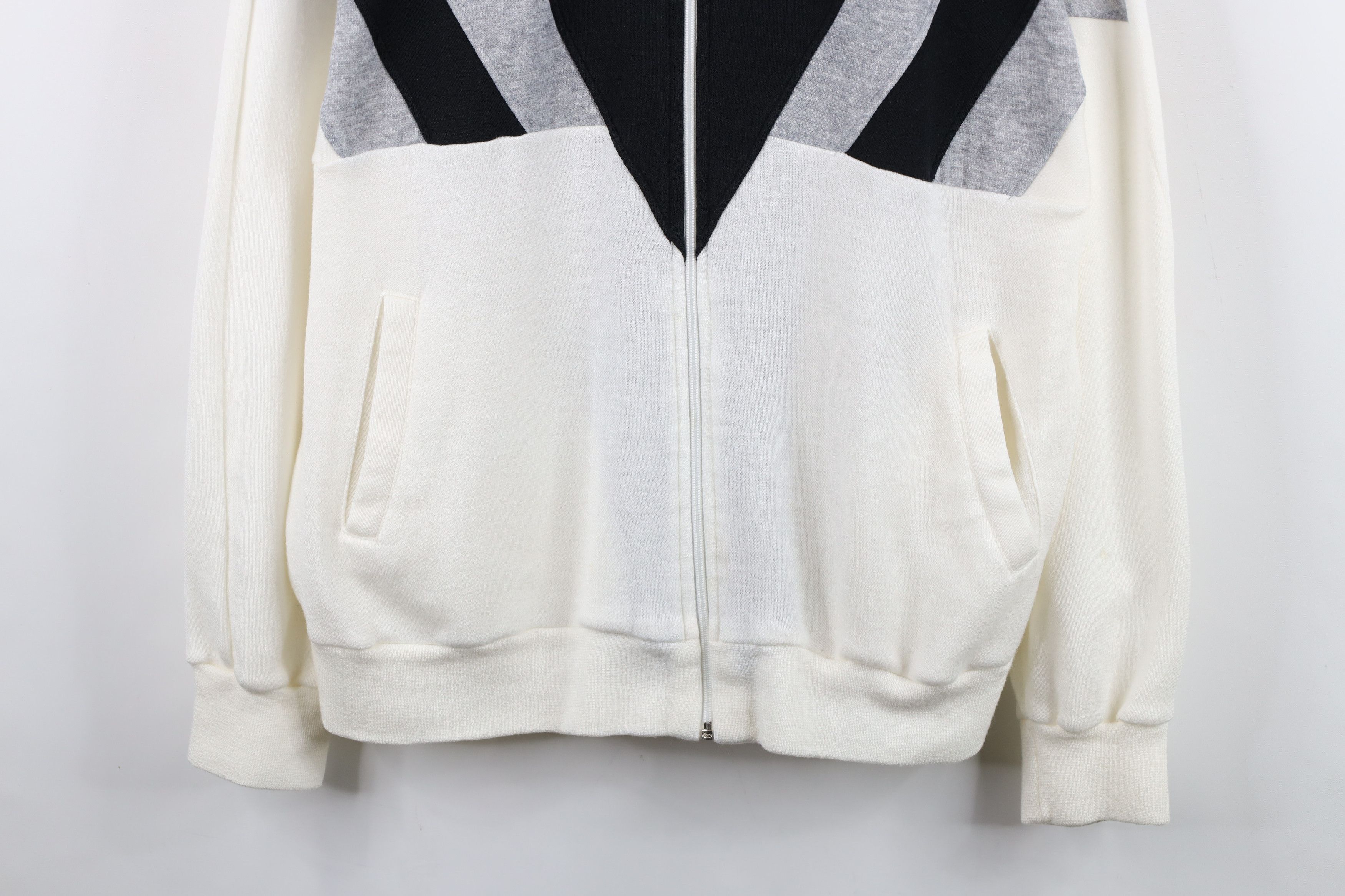 Vintage Vintage 70s 80s Streetwear Triple Knit Tennis Track Jacket Size US XL / EU 56 / 4 - 3 Thumbnail