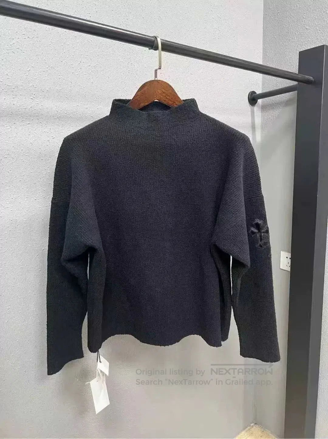 Chrome Hearts chrome hearts black cross knit sweater. Size US XS / EU 42 / 0 - 1 Thumbnail