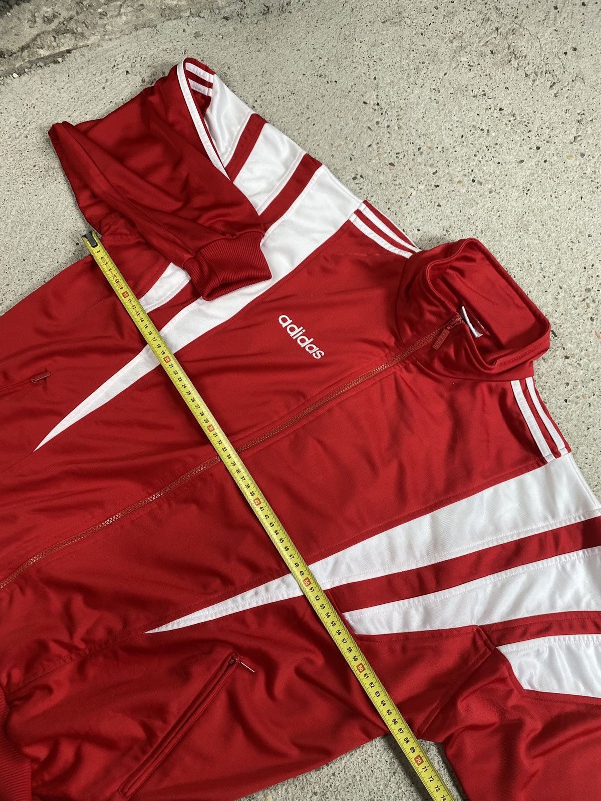 Adidas Adidas vintage tracksuit set red 90s Size US XXL / EU 58 / 5 - 13 Thumbnail
