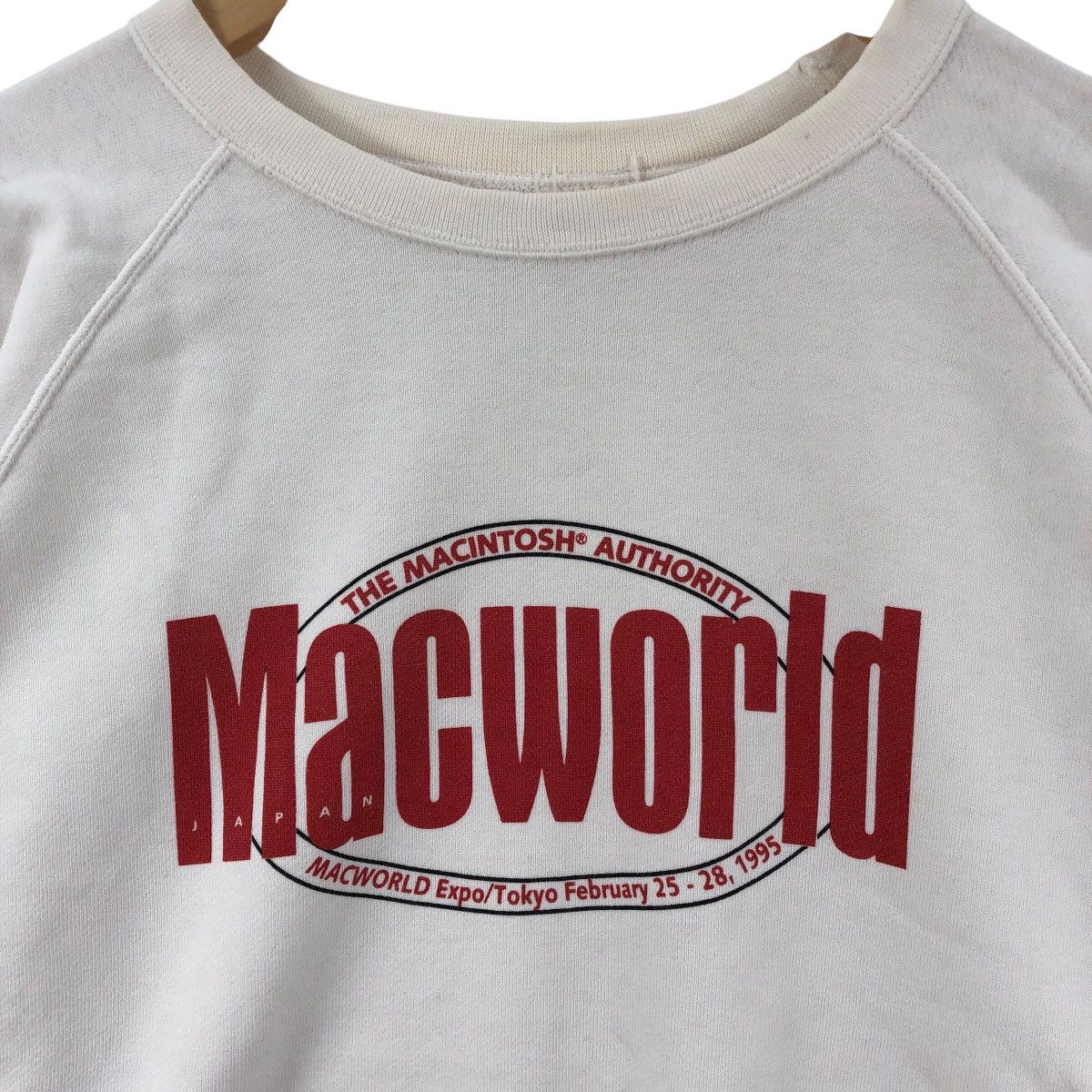 TechnoMarine Vintage 90s TECHNOLOGY MACKINTOSH MACWORLD Sweatshirt Size US L / EU 52-54 / 3 - 3 Thumbnail