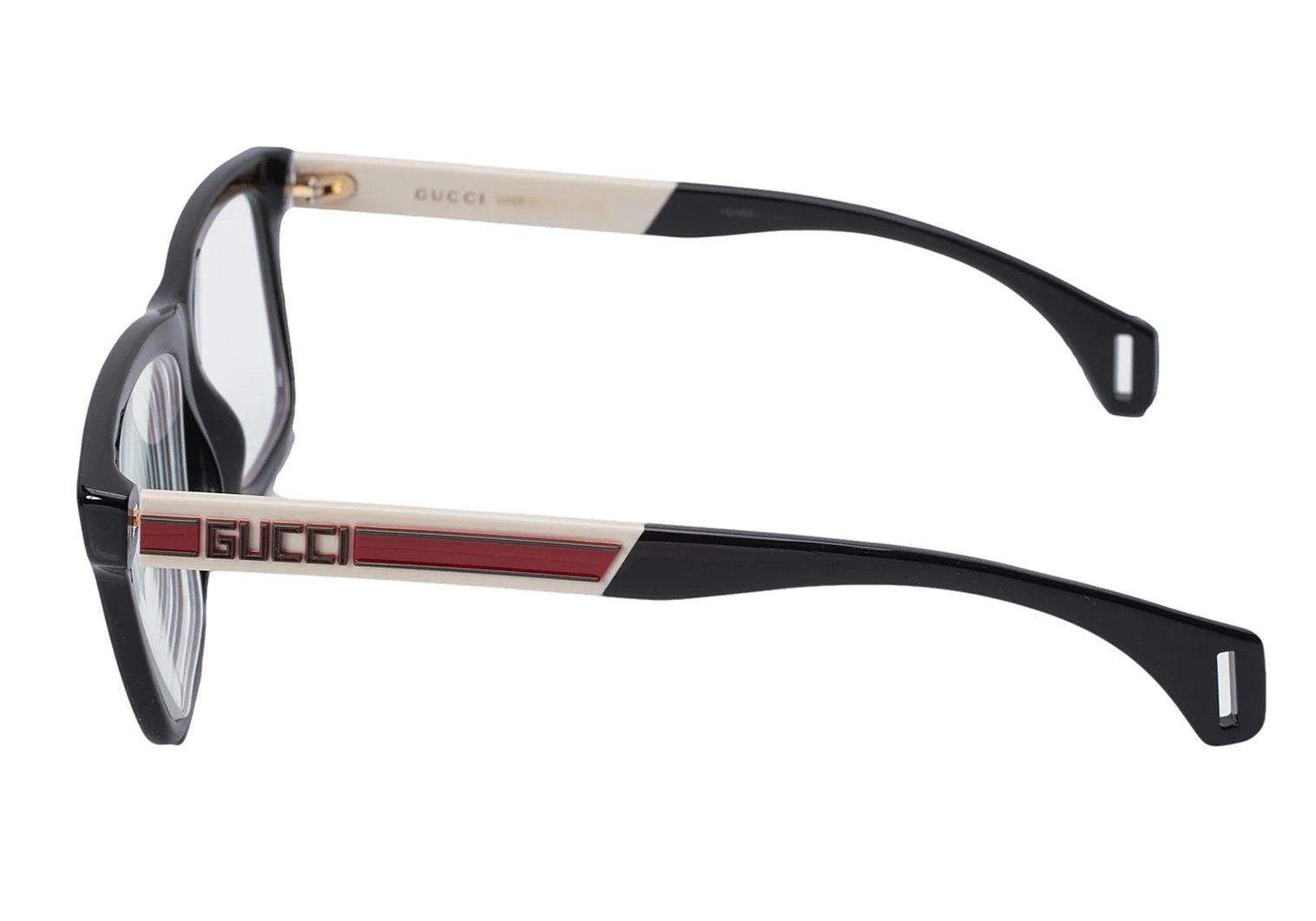 Gucci GG0464 Logo Plate Eyewear in Black 56□15 150 Size ONE SIZE - 3 Thumbnail