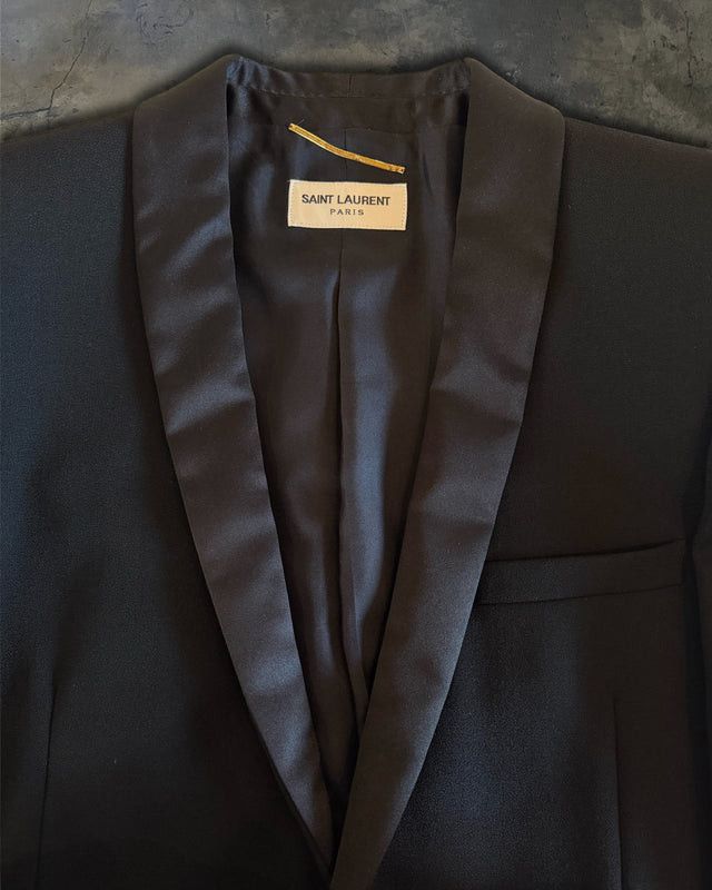 Saint Laurent Paris SAINT LAURENT FW2012 LE SMOKING BLAZER Size 36R - 2 Thumbnail