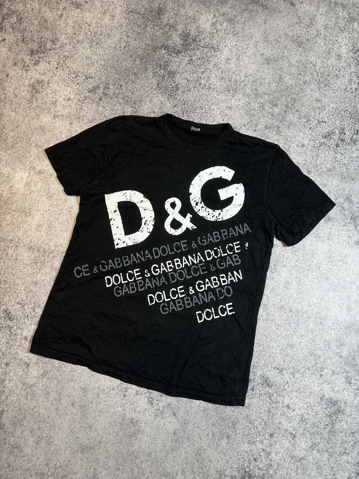 Dolce & Gabbana Y2K D&G Dolce&Gabbana T-shirt Streetwear Style USA Rare Hype Size US L / EU 52-54 / 3 - 1 Thumbnail