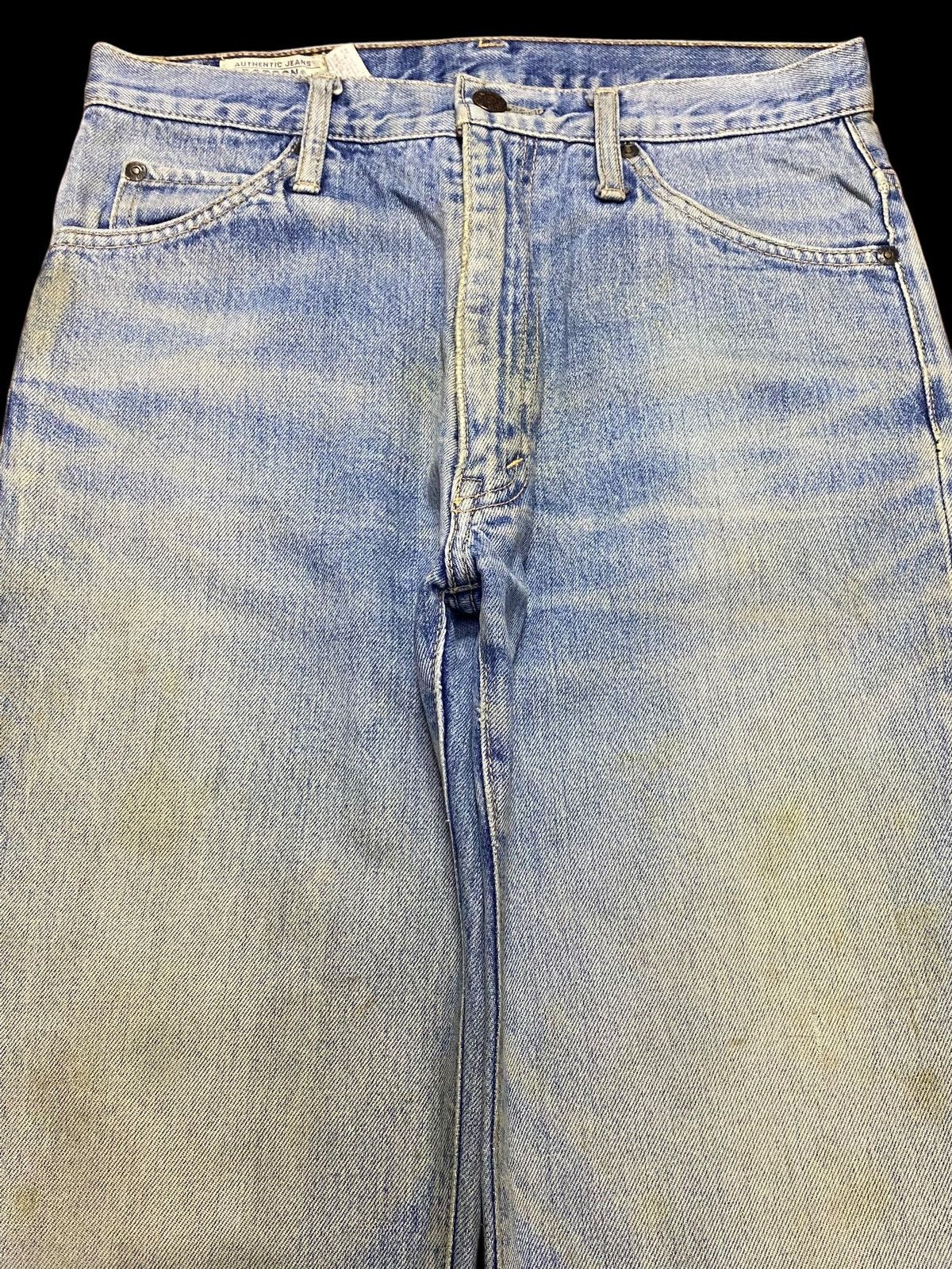 Vintage Vintage Bobson 80’s Acid Wash Distressed Loose Jeans Size US 29 - 3 Thumbnail