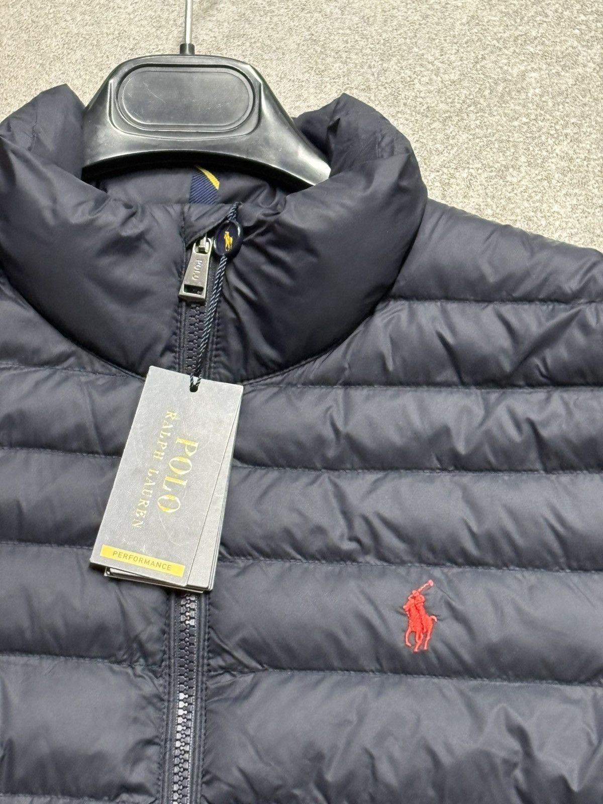 Polo Ralph Lauren Navy Lightweight Down Jacket Ralph Lauren Men’s XS – New Size US XS / EU 42 / 0 - 4 Thumbnail