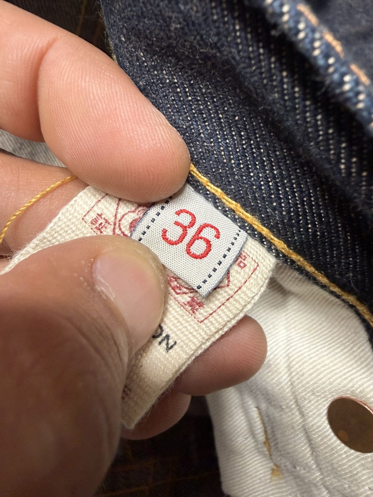 Evisu Evisu Lot.0001 Embroidered Floral Daicock Jeans Size US 36 / EU 52 - 12 Thumbnail