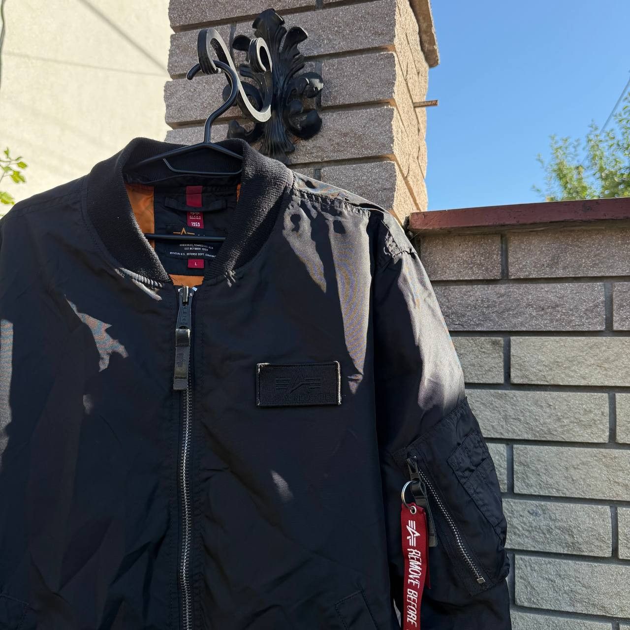Alpha Industries Alpha Industries MA-1 Bomber Jacket Size US L / EU 52-54 / 3 - 3 Thumbnail