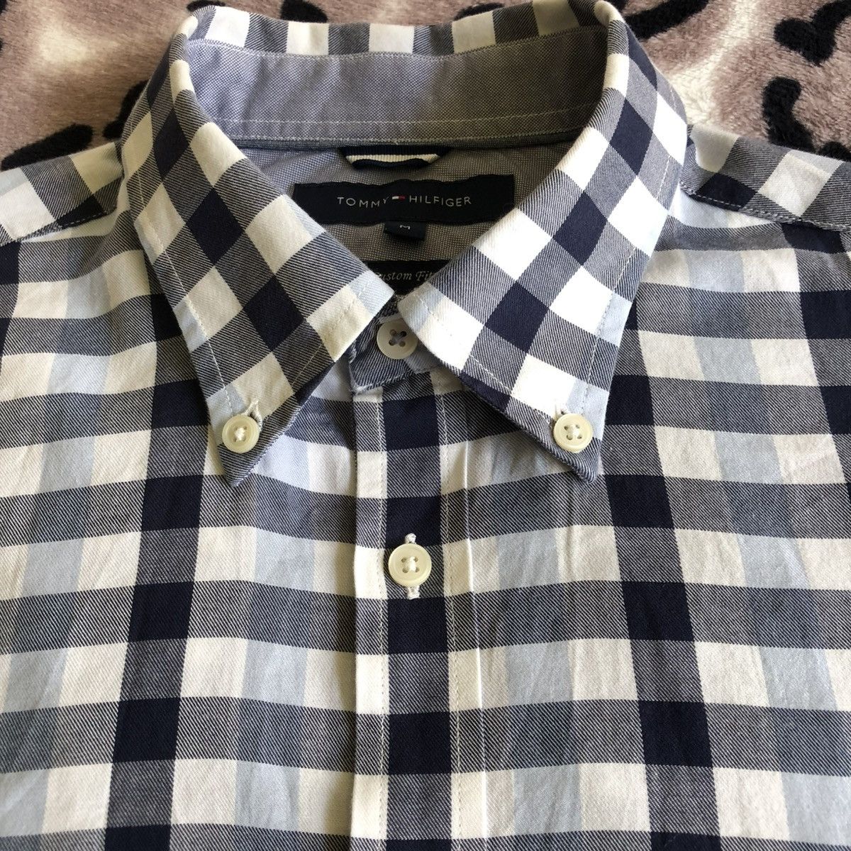 Tommy Hilfiger Authentic Tommy Hilfiger Vintage Button Down Shirt Size US M / EU 48-50 / 2 - 10 Thumbnail