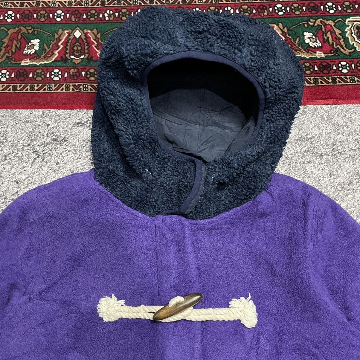 Designer × Issey Miyake × mercibeaucoup ISSEY MIYAKE MERCIBEAUCOUP FLEECE HOODIE JACKET Size US S / EU 44-46 / 1 - 2 Thumbnail
