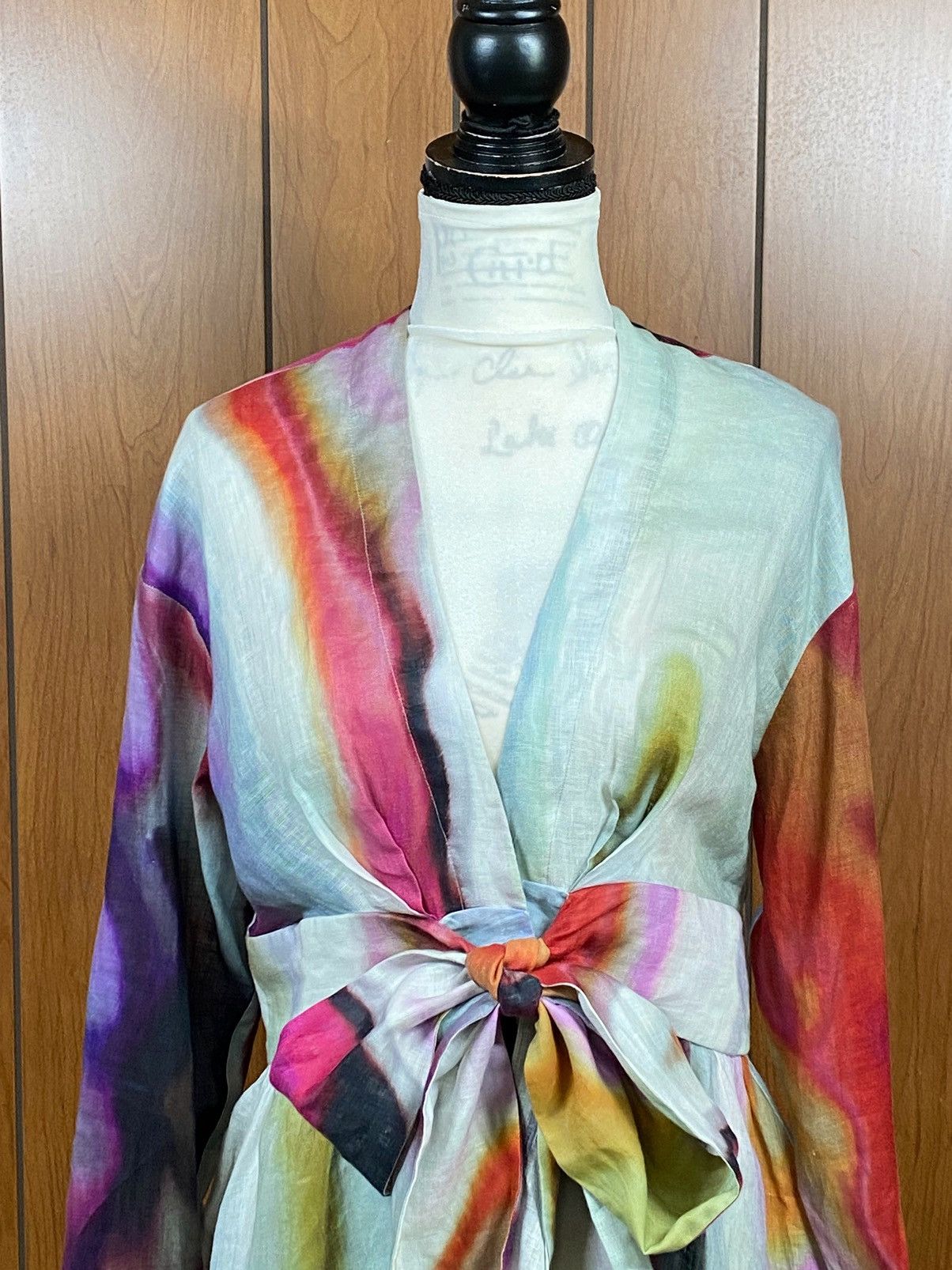 Other Silvia Tcherassi Saanvi Blouse Iridescent Marble Size 2L Size XXL / US 16-18 / IT 52-54 - 7 Thumbnail