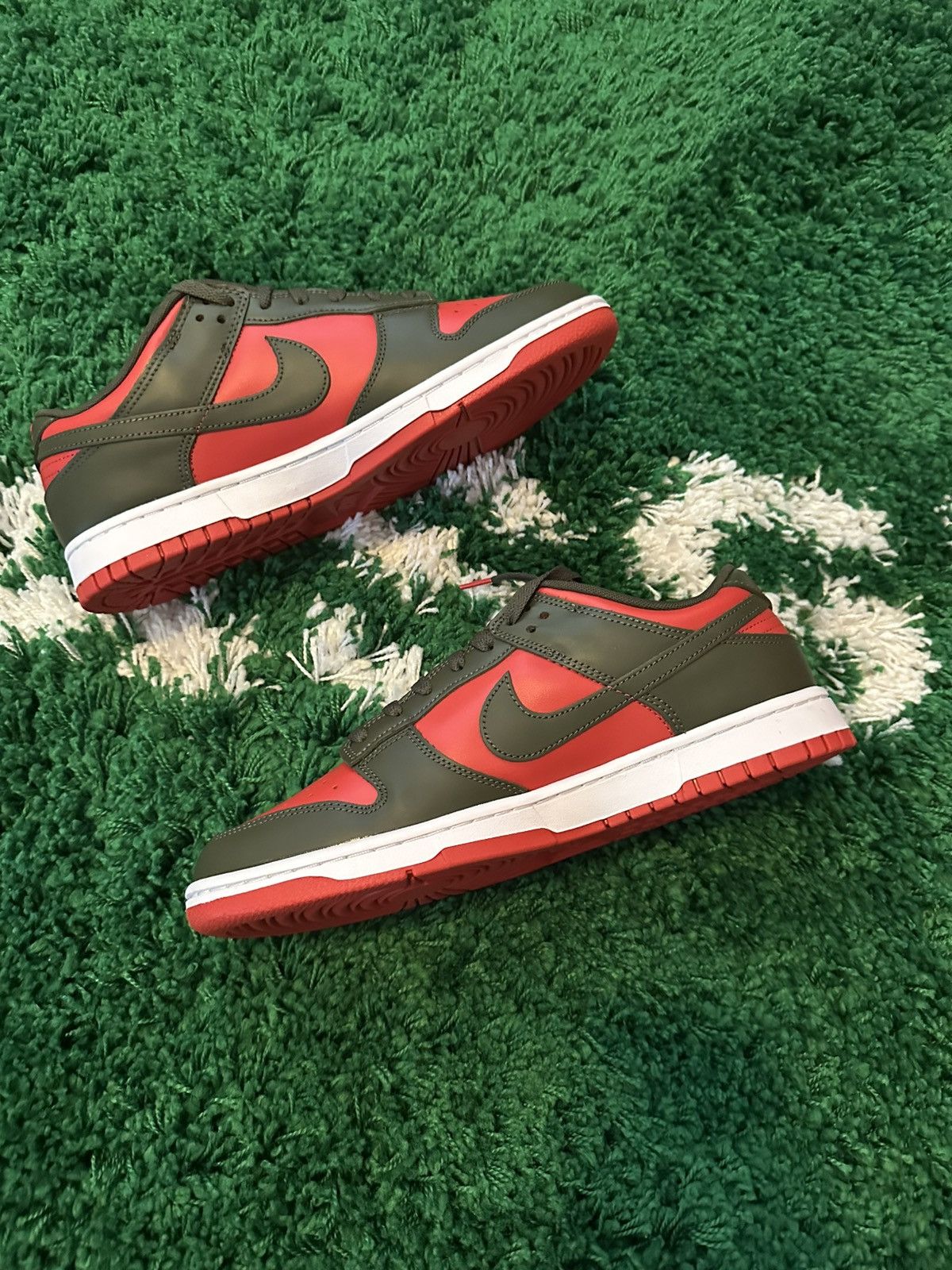 Nike Nike Dunk Low BTTYS Red Cargo Khaki Sneakers 11 Size US 11 / EU 44 - 3 Thumbnail