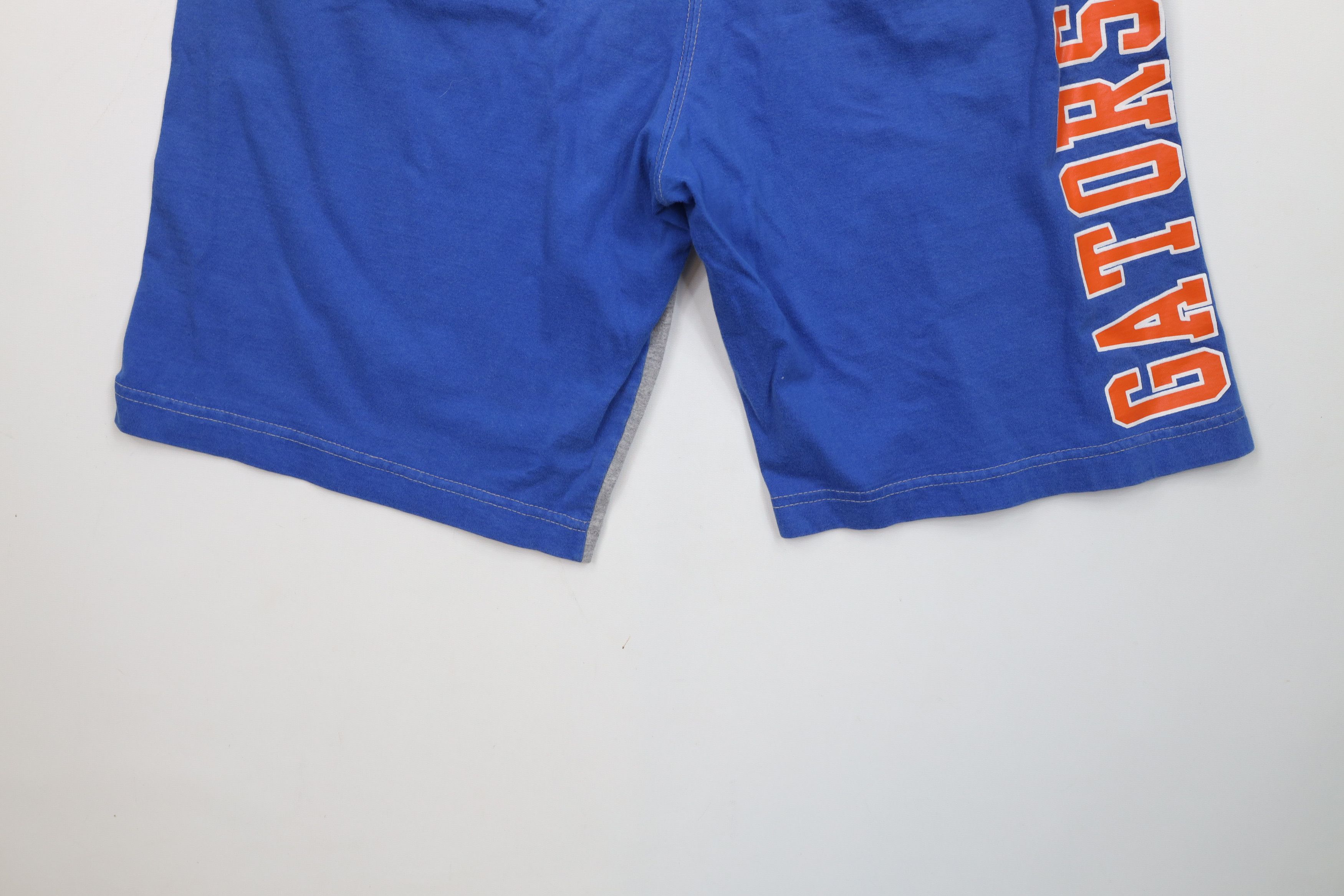 Starter Vintage 90s Starter University of Florida Shorts Gray Blue Size US 32 / EU 48 - 13 Thumbnail