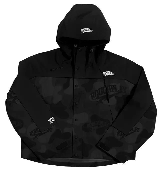 Other Rough Play Water Resistance Black Camo Sweatsuit Size US S / EU 44-46 / 1 - 1 Thumbnail
