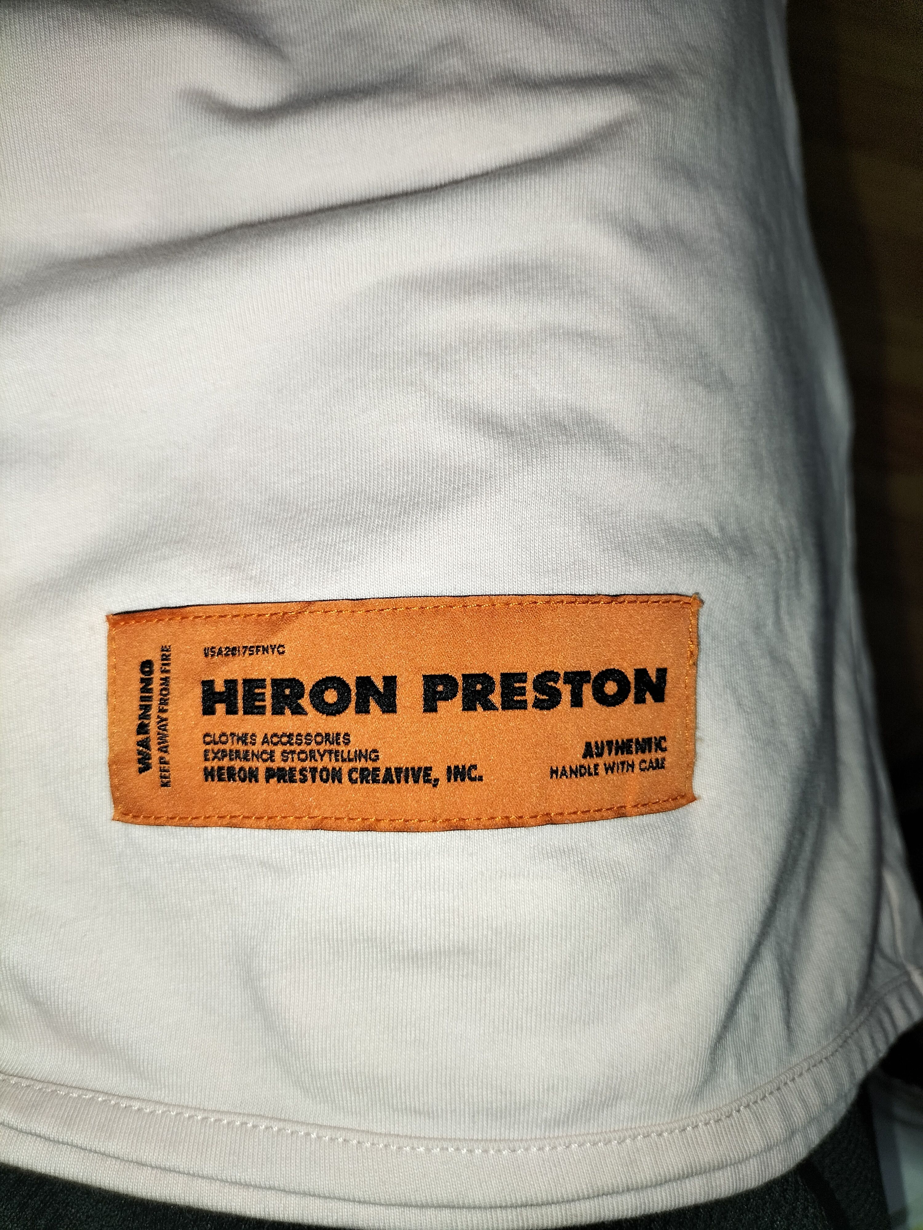 Heron Preston Heron Preston Size US S / EU 44-46 / 1 - 9 Thumbnail