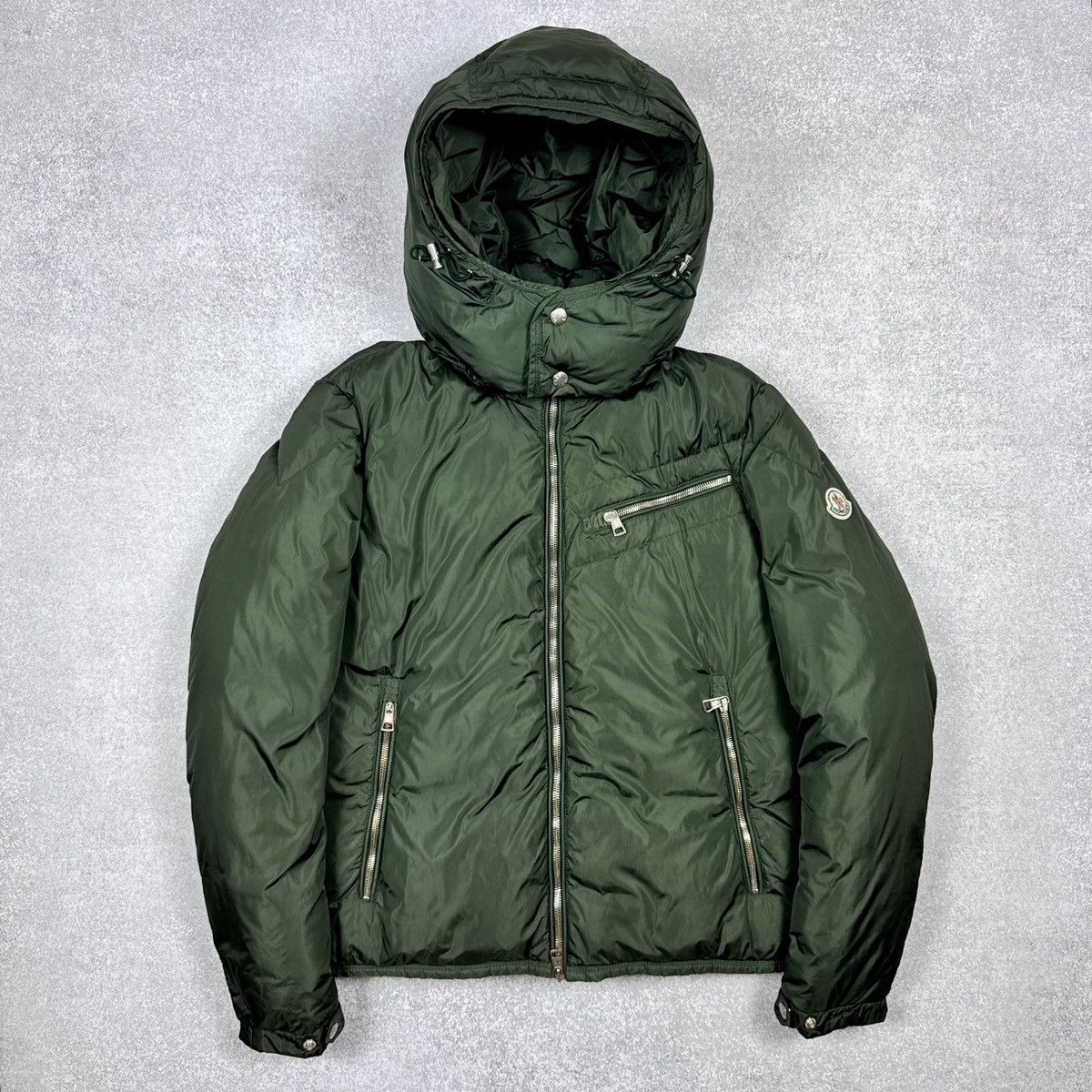 Moncler Men`s Moncler Brad Green Nylon Puffer Jacket Size 2 / M Size US M / EU 48-50 / 2 - 1 Thumbnail