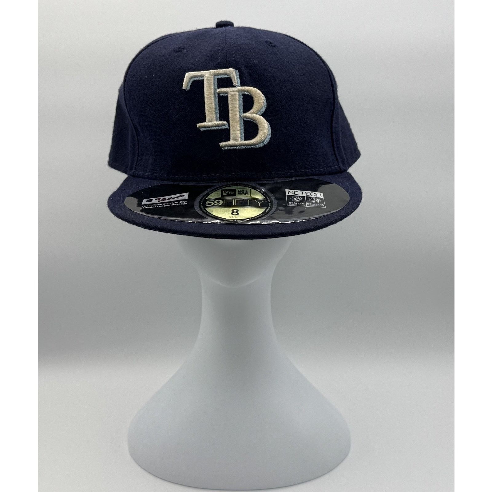 New Era New Era 59FIFTY MLB Tampa Bay Ray Official Field Fitted Hat Size ONE SIZE - 1 Thumbnail