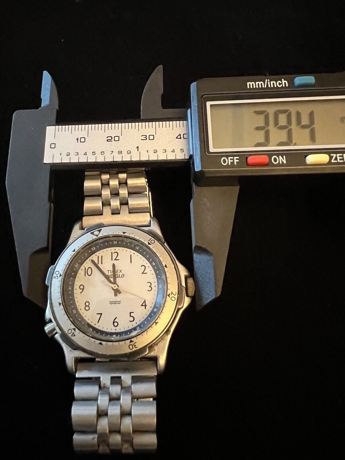 Timex Vintage Timex indiglo watch Working Size ONE SIZE - 2 Thumbnail