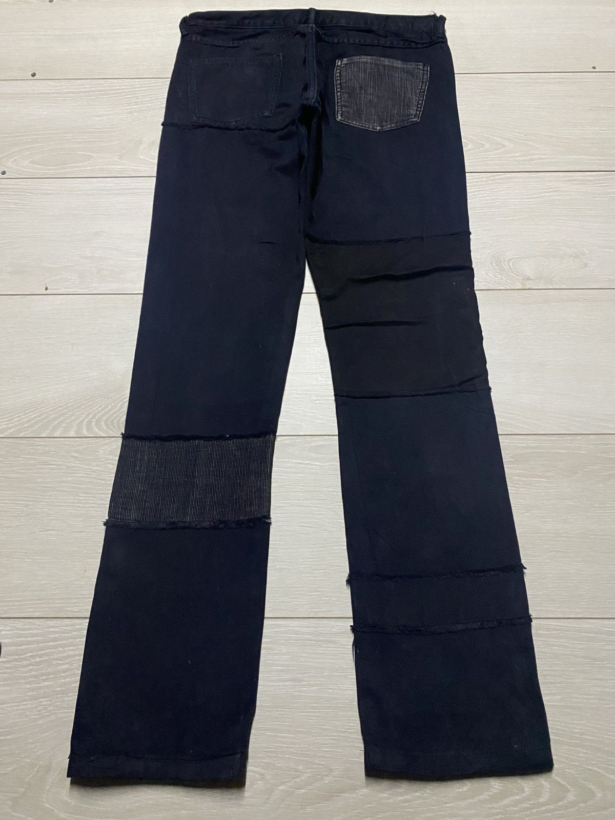 NANO universe Vintage Nano Univers Black Denim Skinny Style Jeans Size US 32 / EU 48 - 2 Thumbnail