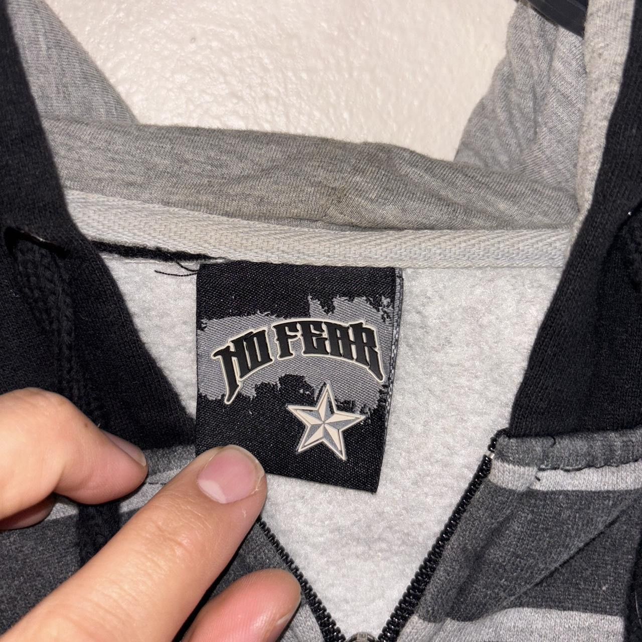 No Fear y2k NO FEAR Zip Up Size XL Hoodie Jacket 2000s Skater Grunge Size US XL / EU 56 / 4 - 3 Thumbnail