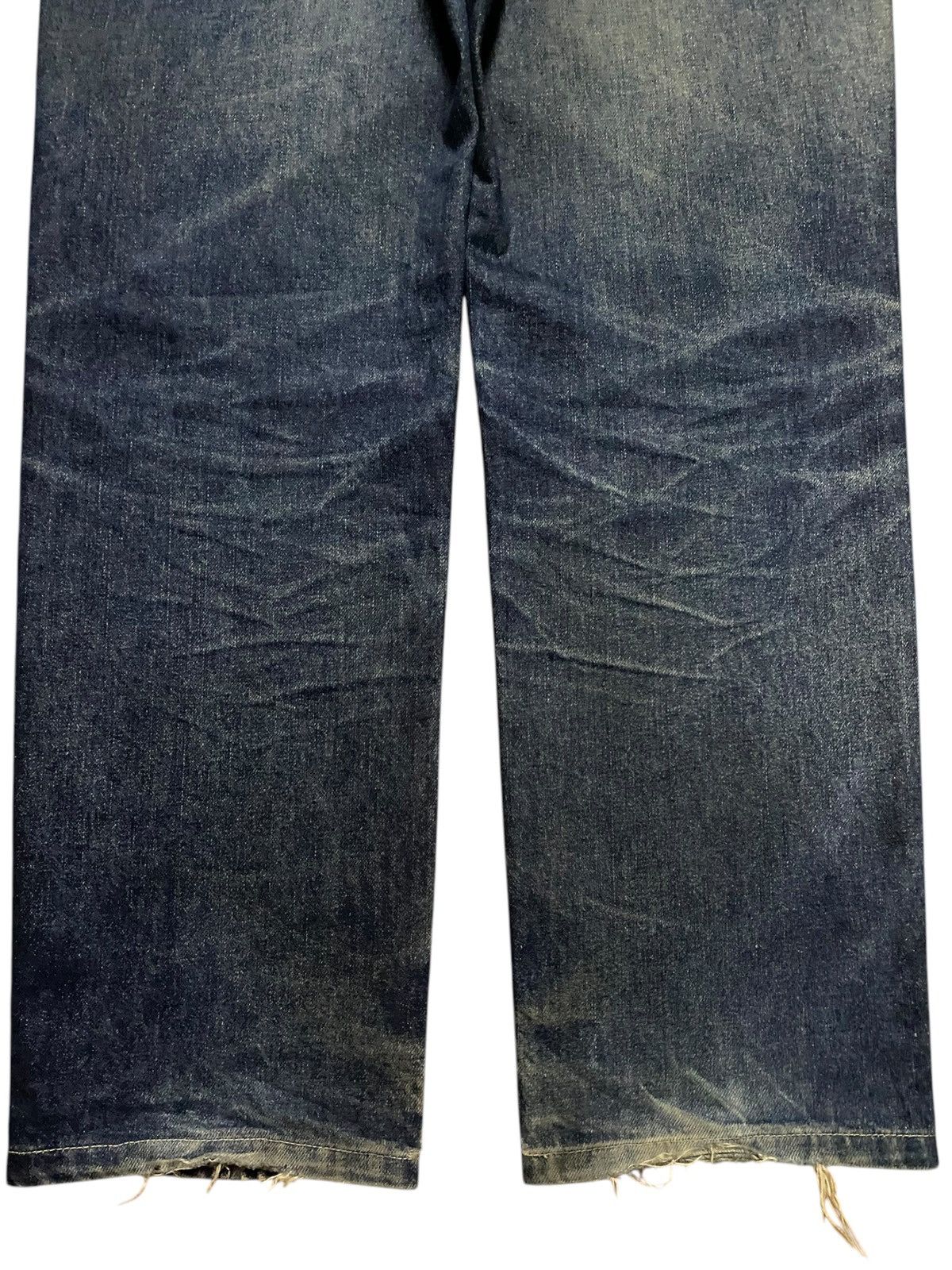 Men's Wearhouse Vintage Unique Clothing Warehouse Mud Wash Loose Jeans Size US 33 - 5 Thumbnail