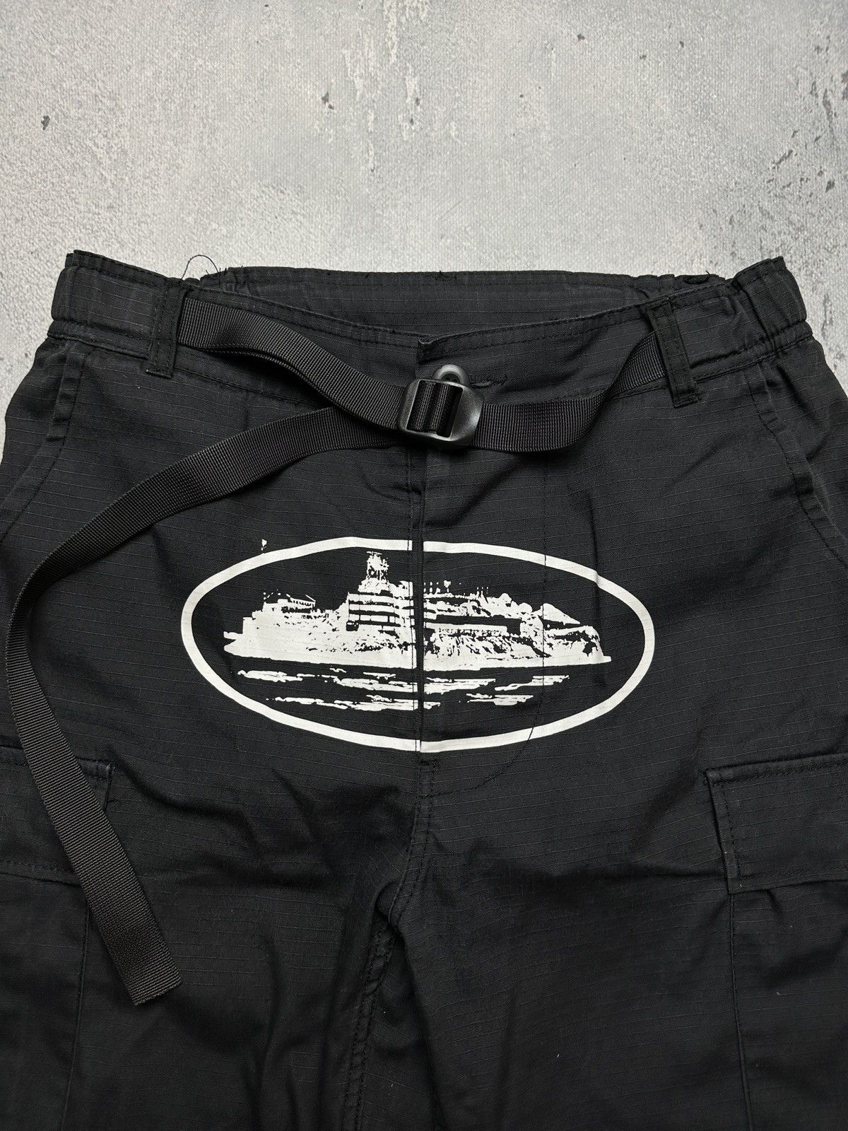 Corteiz Corteiz Rules The World RTW Guerillaz Cargo Pants y2k Drill Size US 32 / EU 48 - 10 Thumbnail