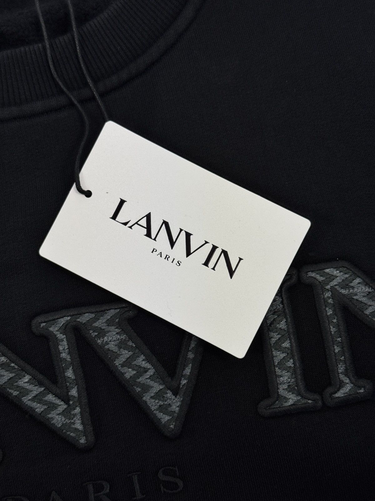 Lanvin LOGO EMBROIDERED SWEATER Size US M / EU 48-50 / 2 - 4 Thumbnail