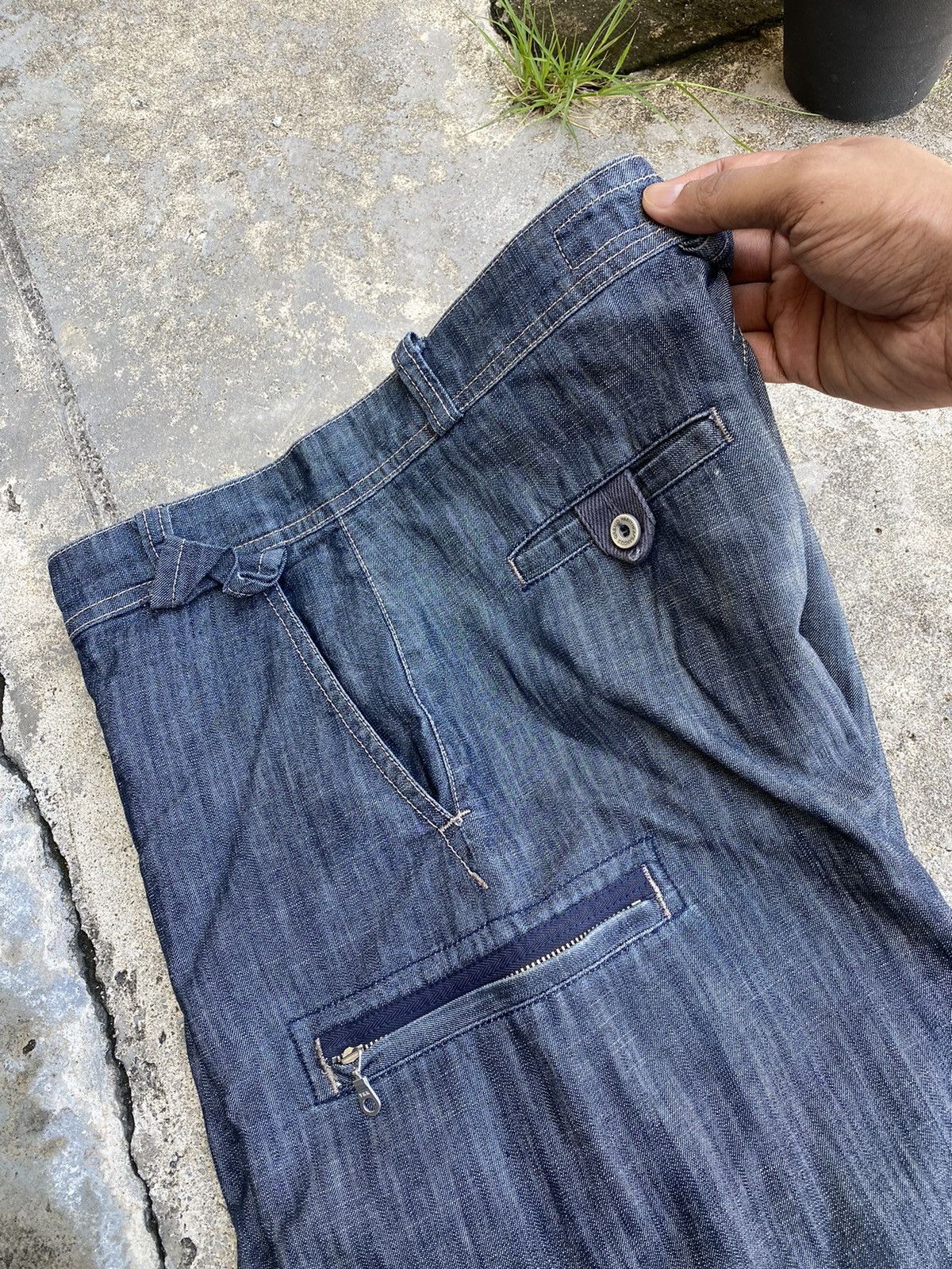 Marithe + Francois Girbaud Vintage Marithe Francois Girbaud Cargo Pants Size US 31 - 8 Thumbnail