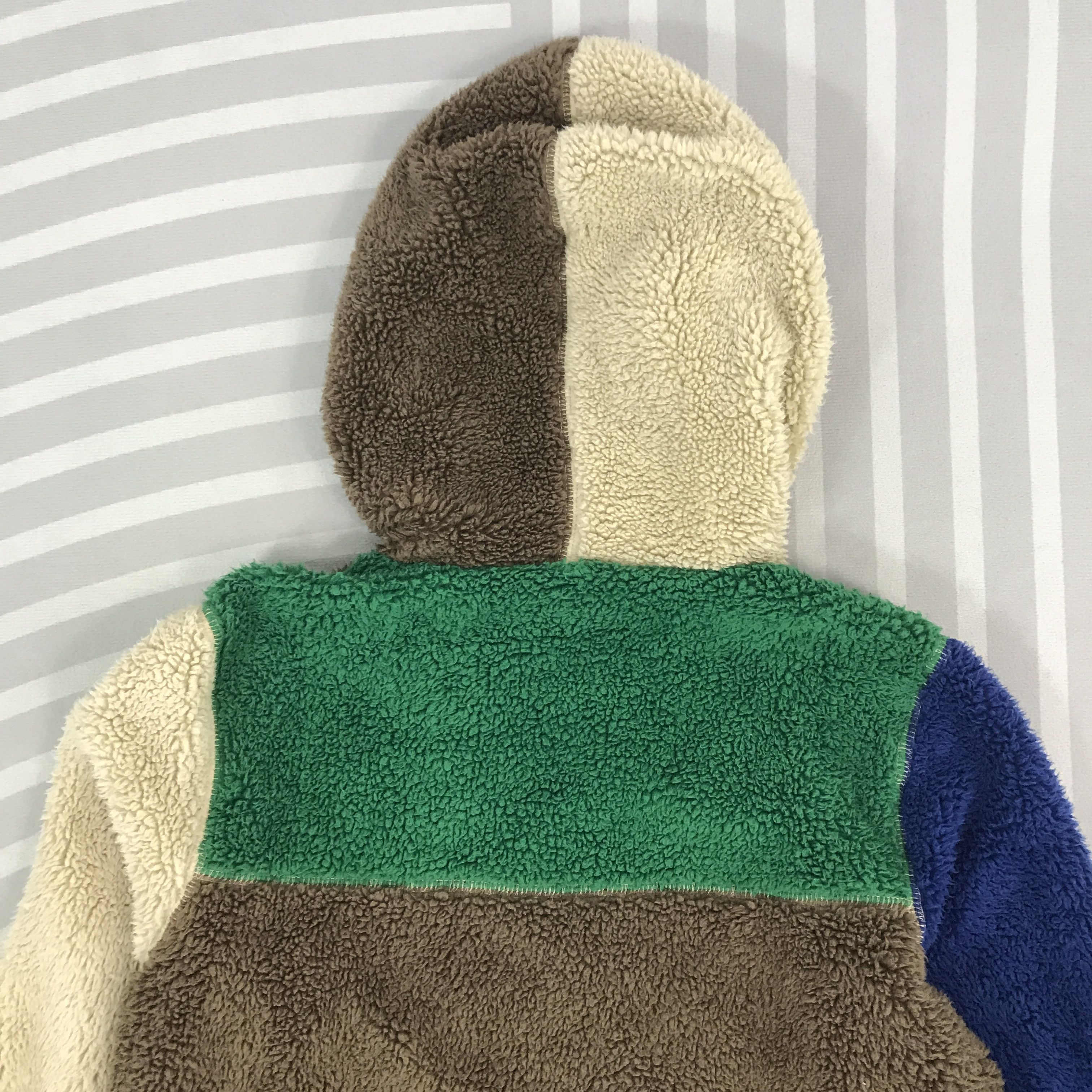 Japanese Brand × Vintage Vintage X-girl multicolour sherpa Jacket Size US S / EU 44-46 / 1 - 4 Thumbnail
