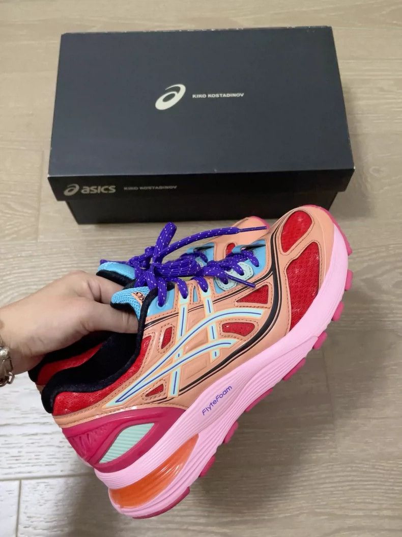 Kiko Kostadinov Kiko Kostadinov Gel-Korika Asics Kiko Co-Branded Pink Retro Size US 5.5 / IT 35.5 - 2 Thumbnail