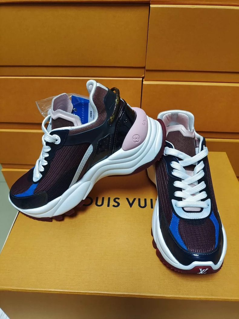 Louis Vuitton Louis Vuitton Run55 Women's Athletic Shoes-2507 Size US 4 / IT 34 - 4 Thumbnail