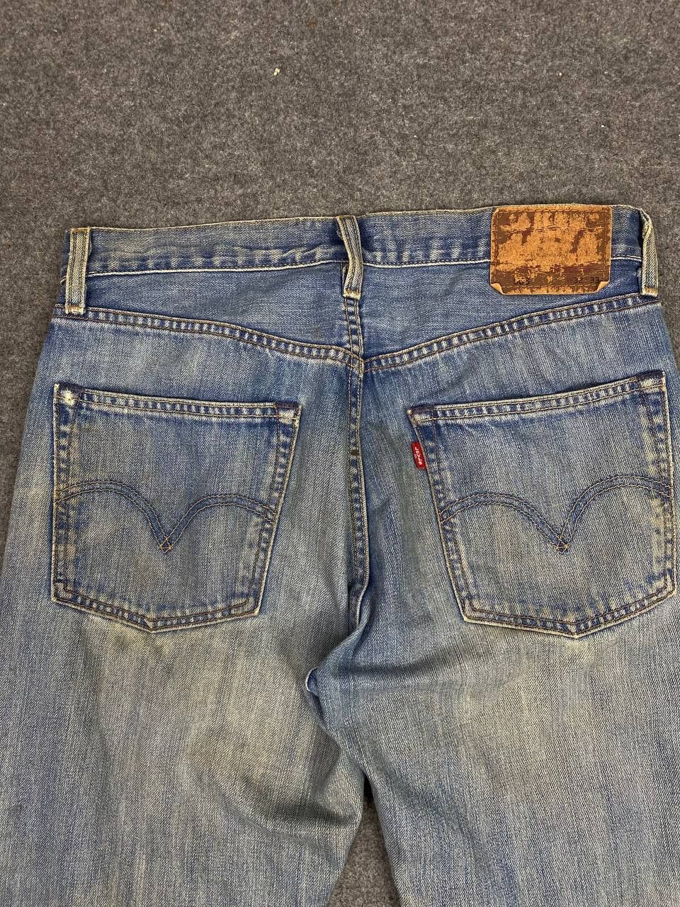 Levi's vintage levis 503 distressed denim nice design Size US 34 / EU 50 - 3 Thumbnail