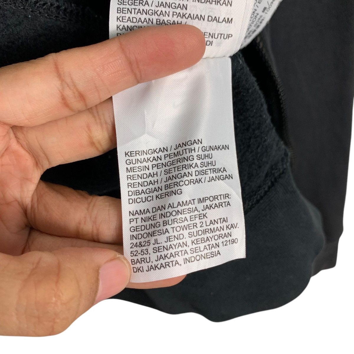 Nike NIKE Just Do It Logo Zipper Hoodies Sweatshirt #2239-C99 Size US L / EU 52-54 / 3 - 24 Thumbnail