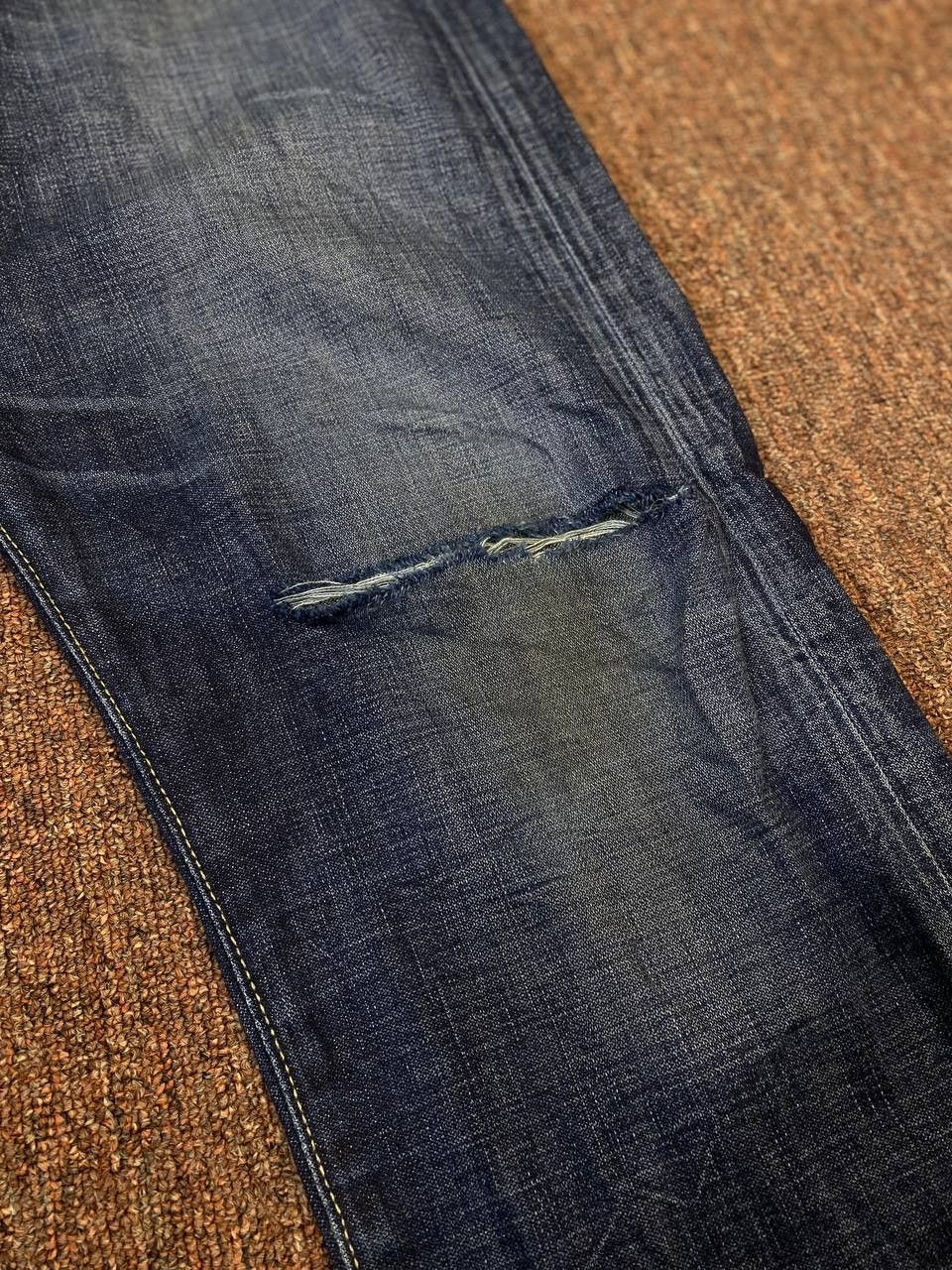 Levi's levis 508 regular tapered distressed denim Size US 39 - 9 Thumbnail