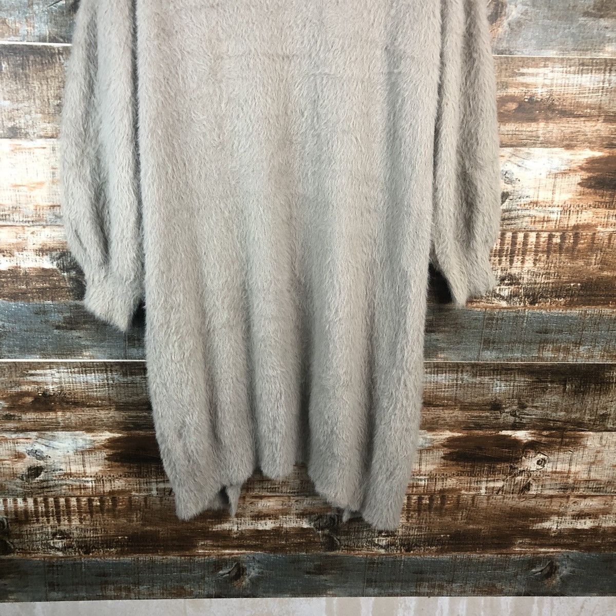 Vintage DLL Nice Claup Gray Cardigan Knitwear #C392 Size US L / EU 52-54 / 3 - 14 Thumbnail