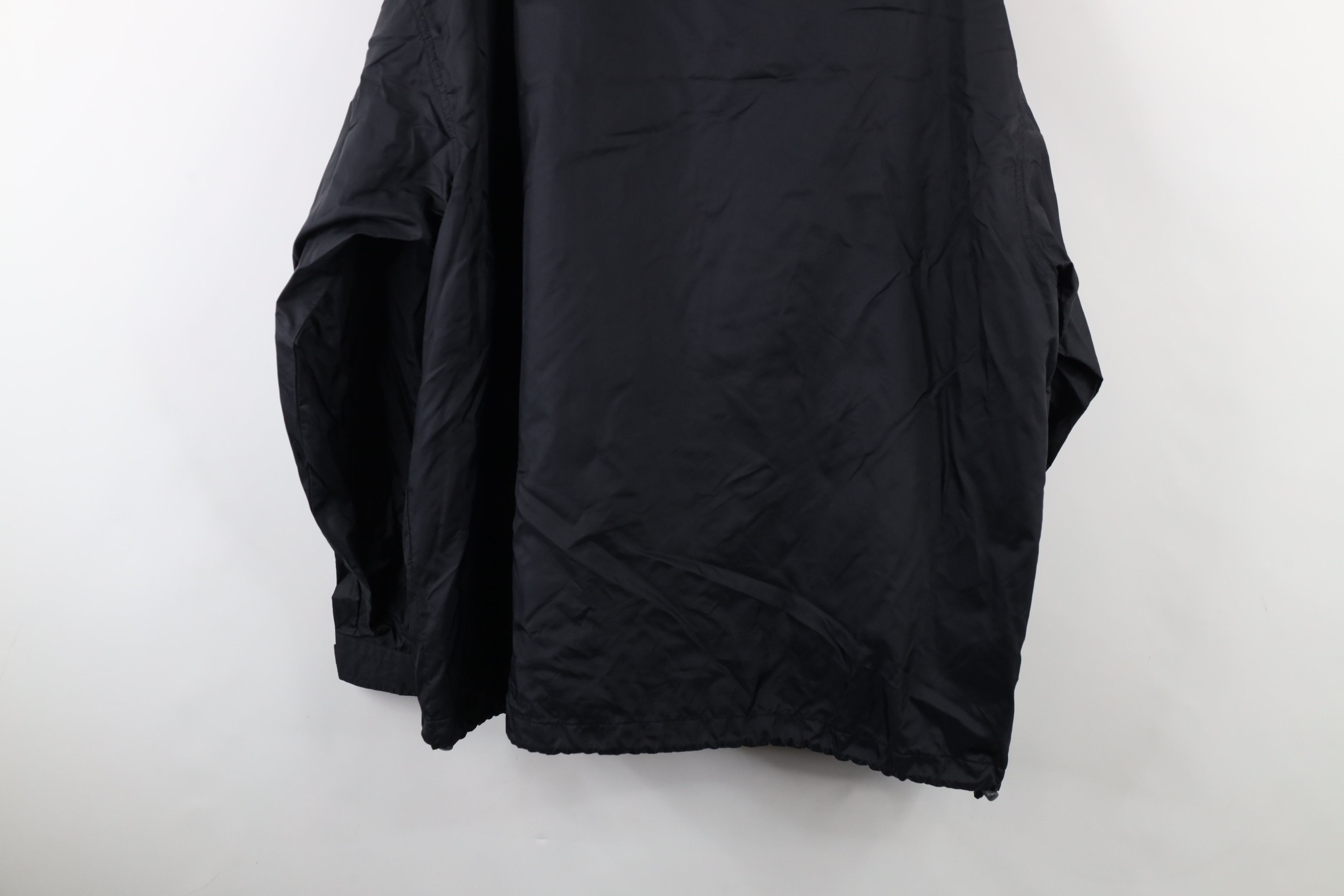 Lands' End × Vintage Vintage 90s Lands End Hooded Windbreaker Rain Jacket Navy Size US XL / EU 56 / 4 - 15 Thumbnail