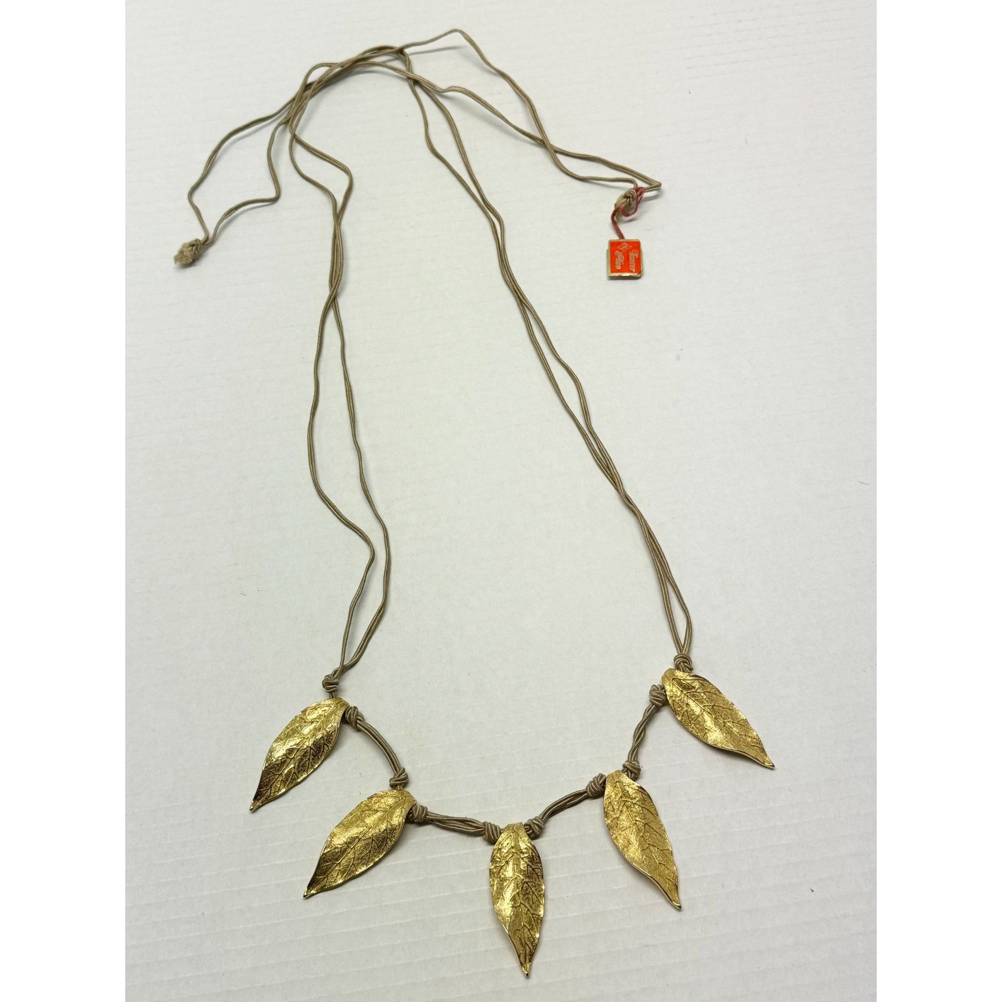 Vintage Vintage Tancer & Two string leaf necklace Size ONE SIZE - 4 Thumbnail