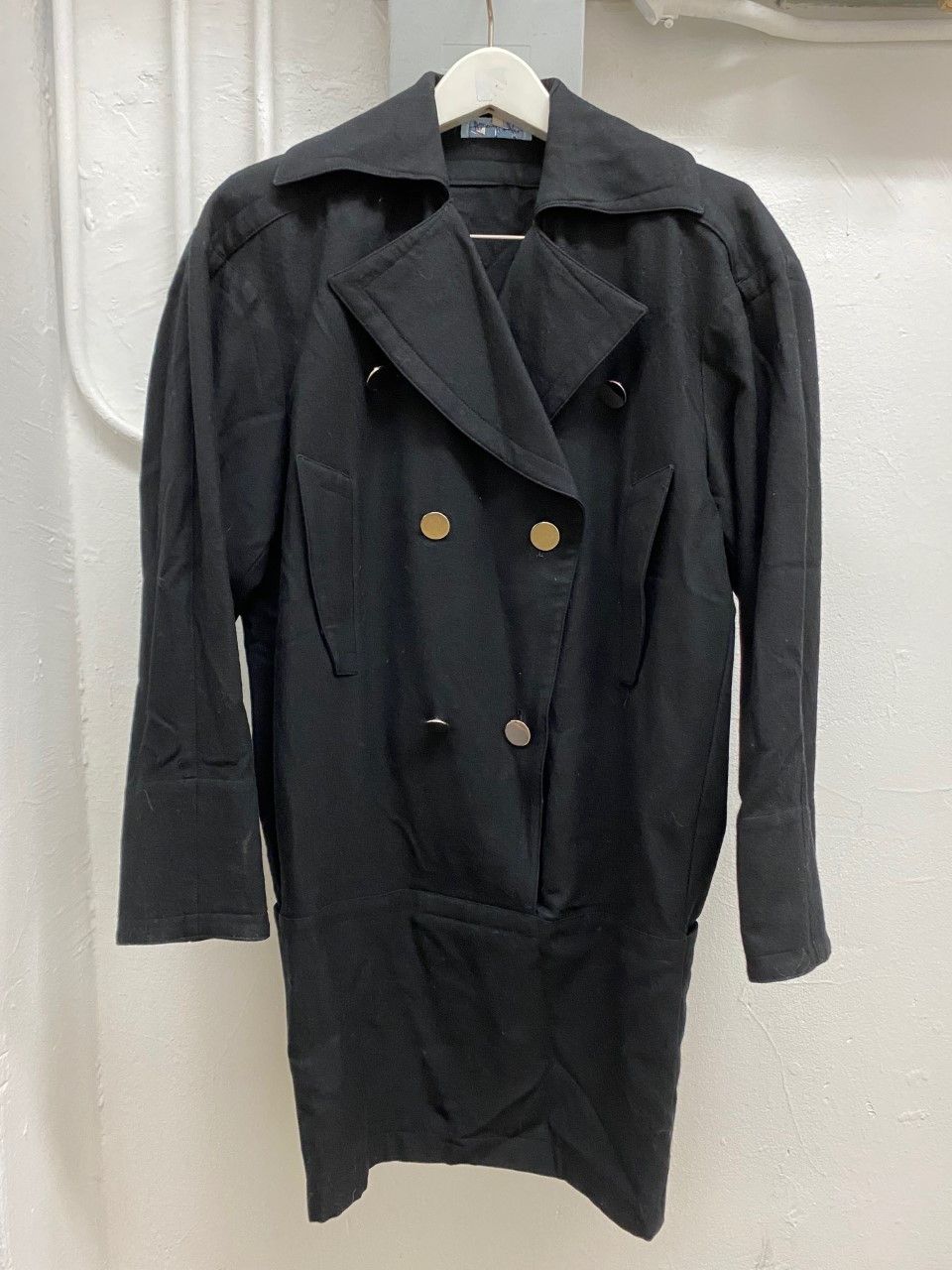 Thierry Mugler Vintage Womens Black Thierry Mugler 80's Dress Size S / US 4 / IT 40 - 4 Thumbnail