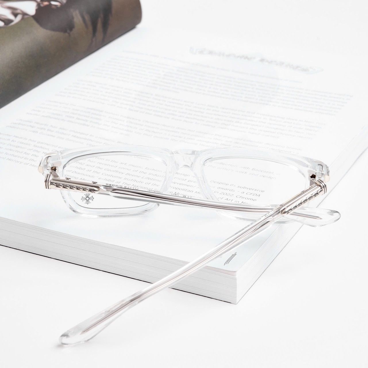 Chrome Hearts CHROME HEARTS LITTLE DINGER CRYSTAL GLASSES Size ONE SIZE - 7 Thumbnail