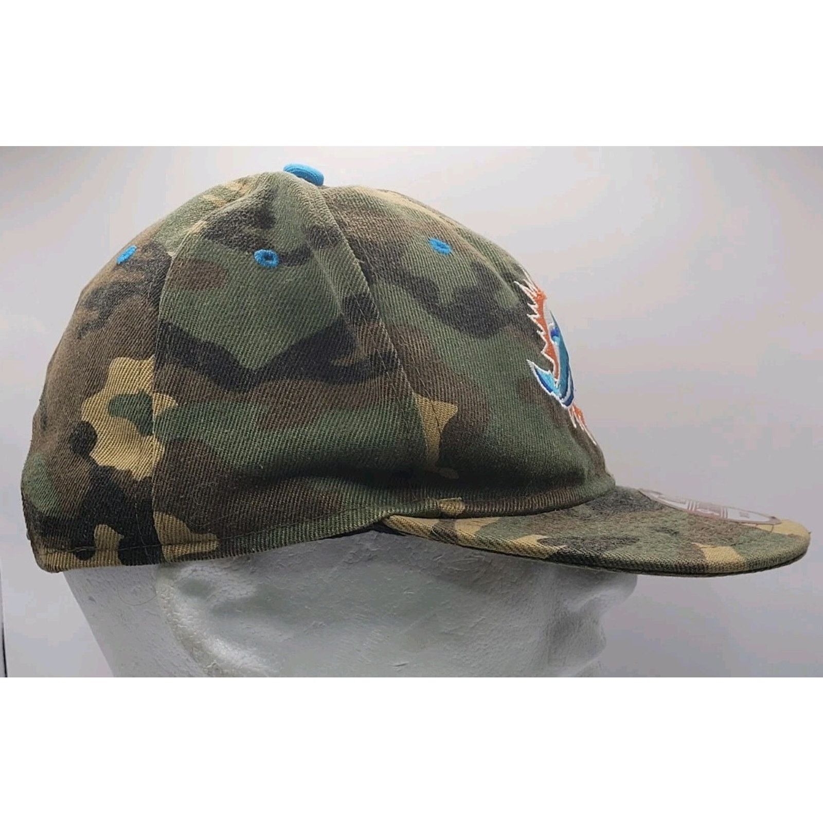 New Era Miami Dolphins New Era Camo 9FIFTY Vintage Collection Cap Size ONE SIZE - 4 Thumbnail