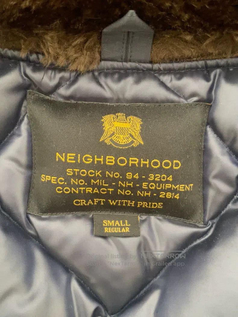 Neighborhood Neighborhood Down Jacket, Navy Blue Size US S / EU 44-46 / 1 - 3 Thumbnail