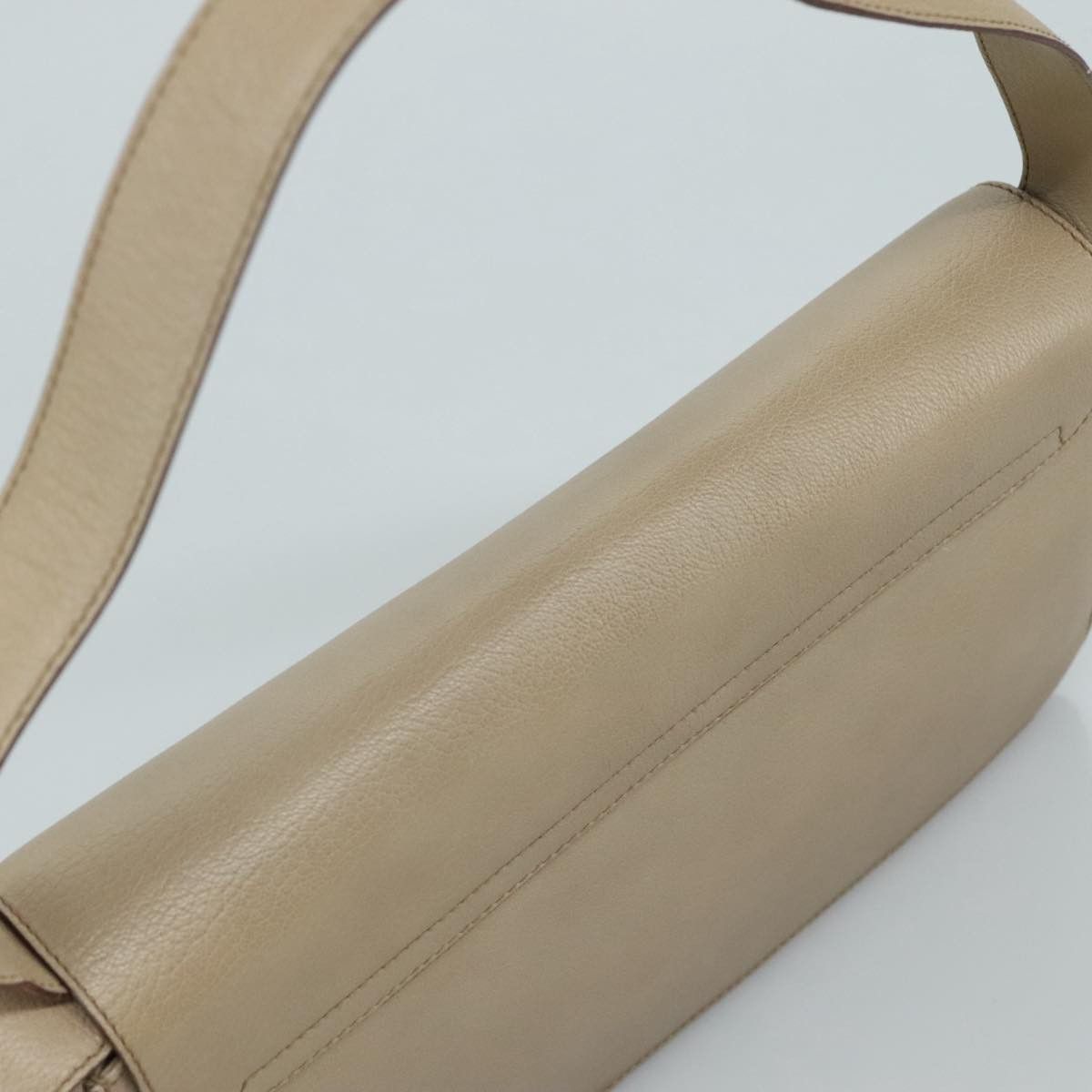 Gucci GUCCI Shoulder Bag Leather Wood Beige Black Gold Size ONE SIZE - 6 Thumbnail