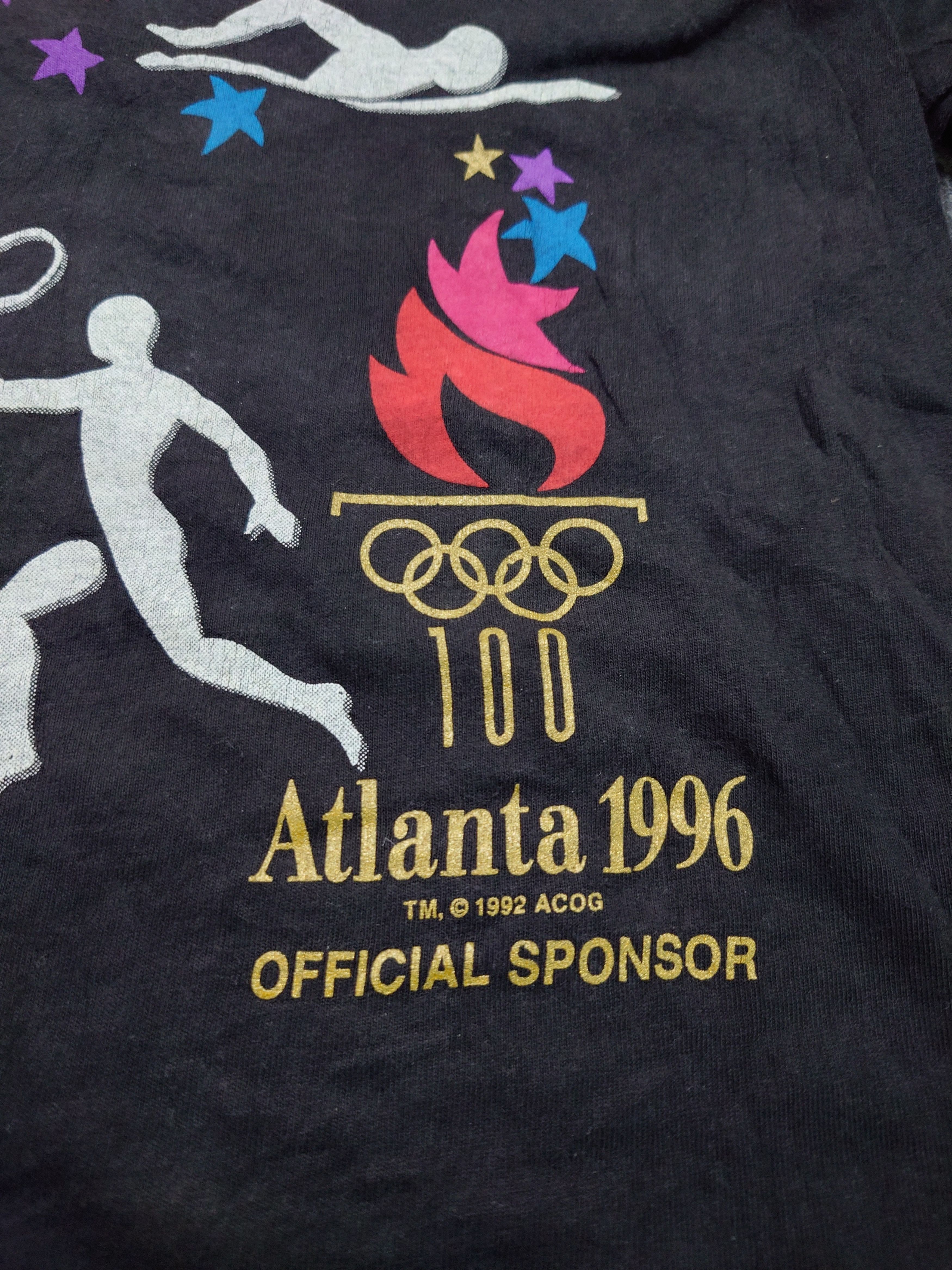 Hanes Vintage 1996 Hanes Atlanta Olympics Size US M / EU 48-50 / 2 - 5 Thumbnail
