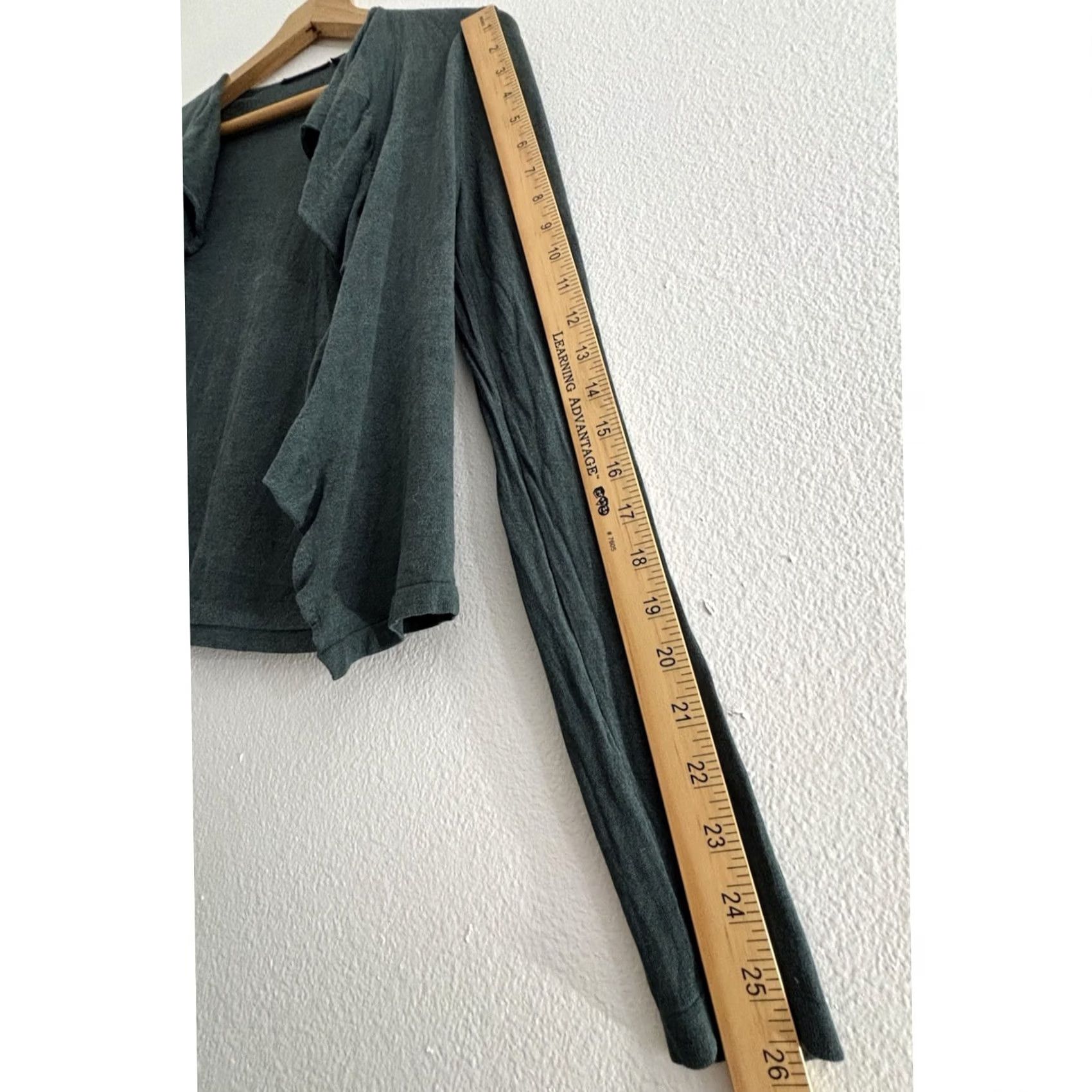 Hugo Boss BOSS Hugo Silk Cashmere Blend Cardigan Green Solid Knit Women Size M Size M / US 6-8 / IT 42-44 - 7 Thumbnail