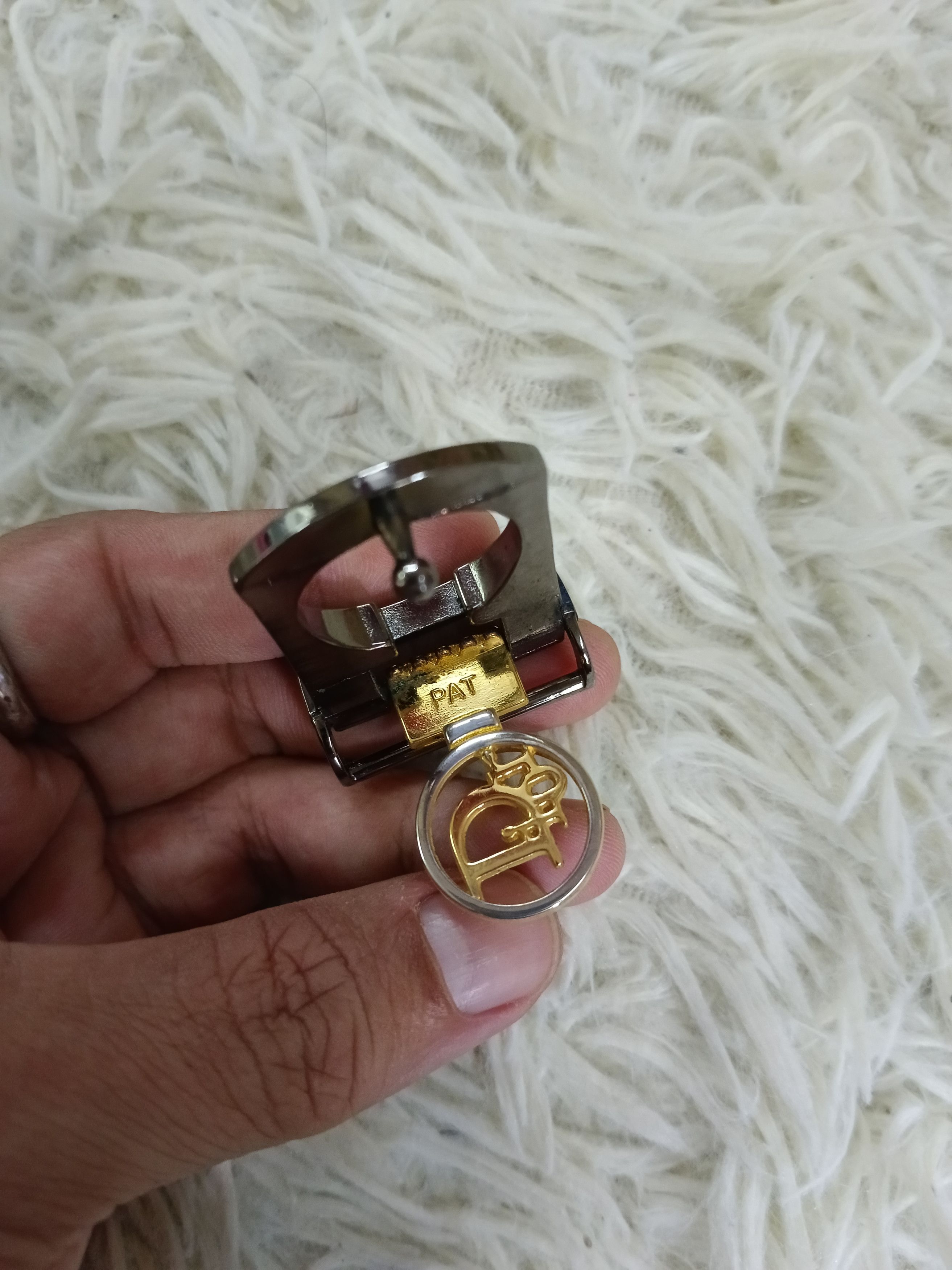 Dior VINTAGE DiOR LEATHER REVERSIBLE BELT Size ONE SIZE - 7 Thumbnail