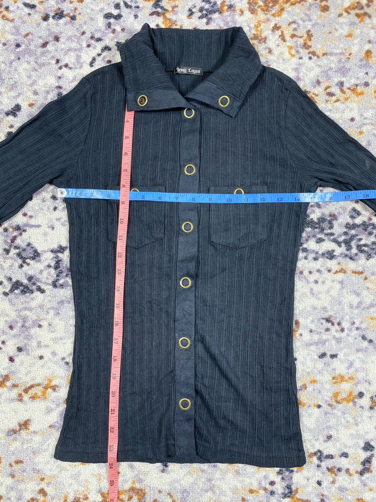 If Six Was Nine × Japanese Brand × Le Grande Bleu (L.G.B.) Gothic Long Sleeve western Jessy Logan japanesebrand Size US M / EU 48-50 / 2 - 6 Thumbnail