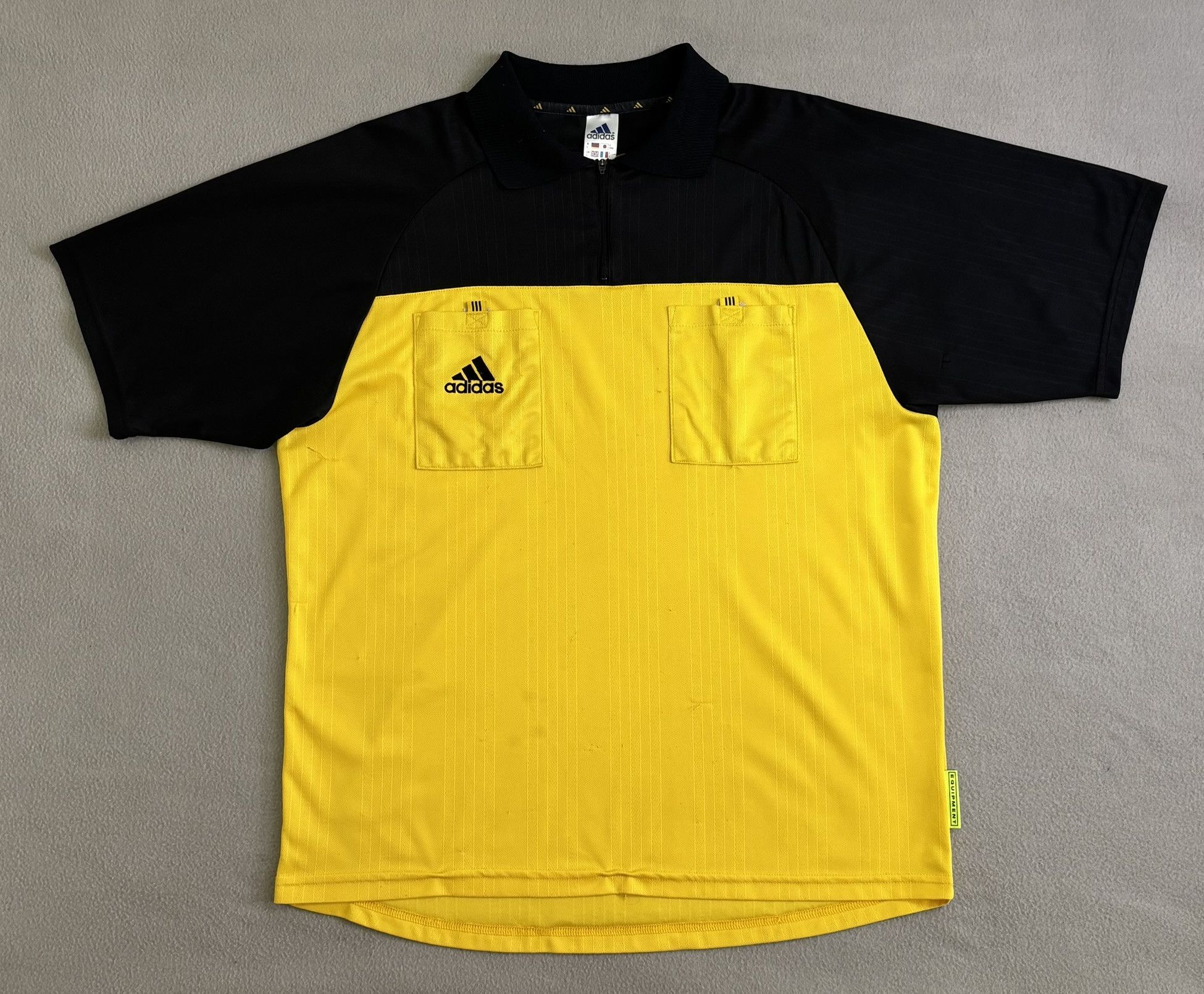 Adidas × Vintage Adidas vintage 90s referee shirt size L Size US L / EU 52-54 / 3 - 5 Thumbnail