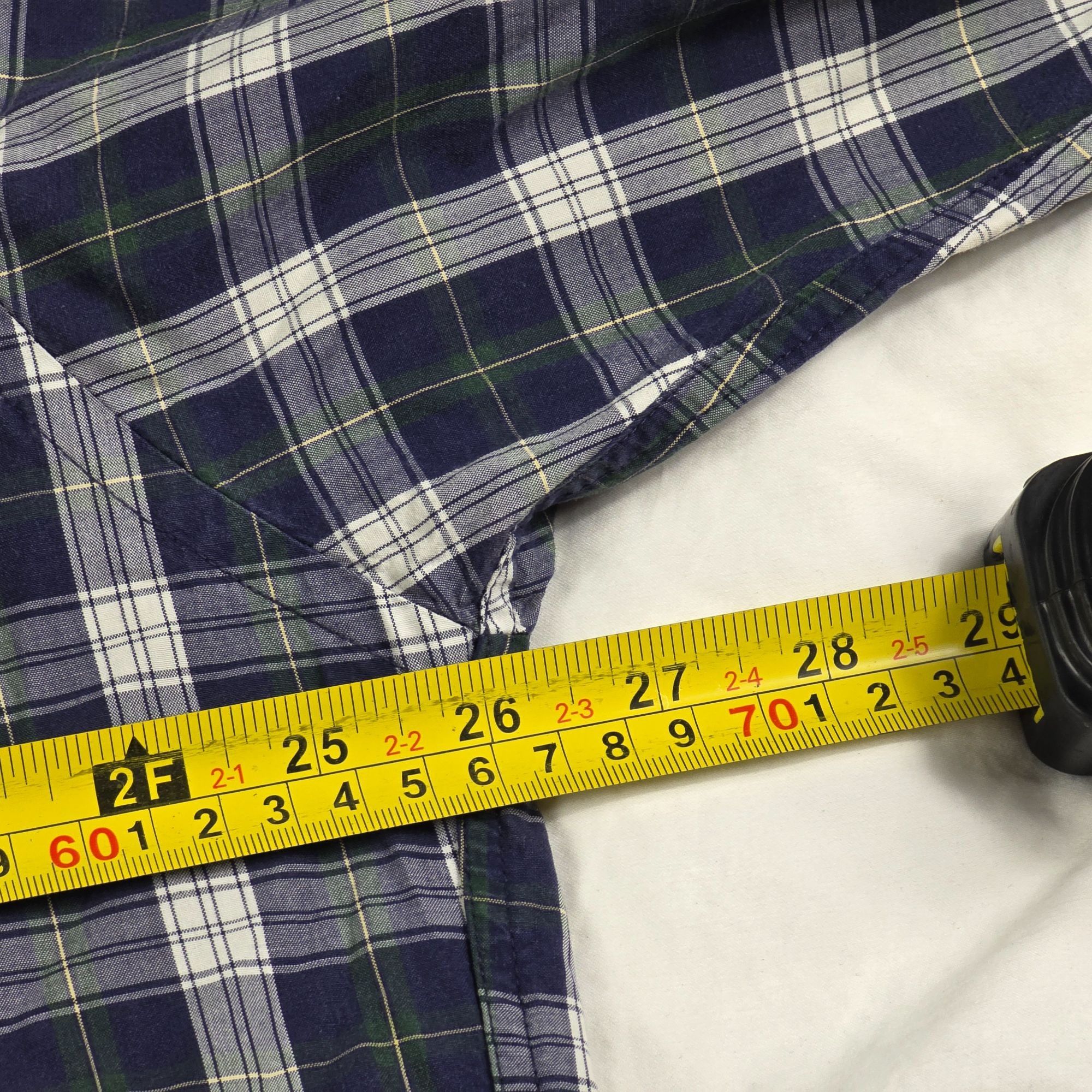 Tommy Hilfiger Tommy Hilfiger Mens Size XL Plaid Long Sleeve Button Down Sh Size US XL / EU 56 / 4 - 8 Thumbnail
