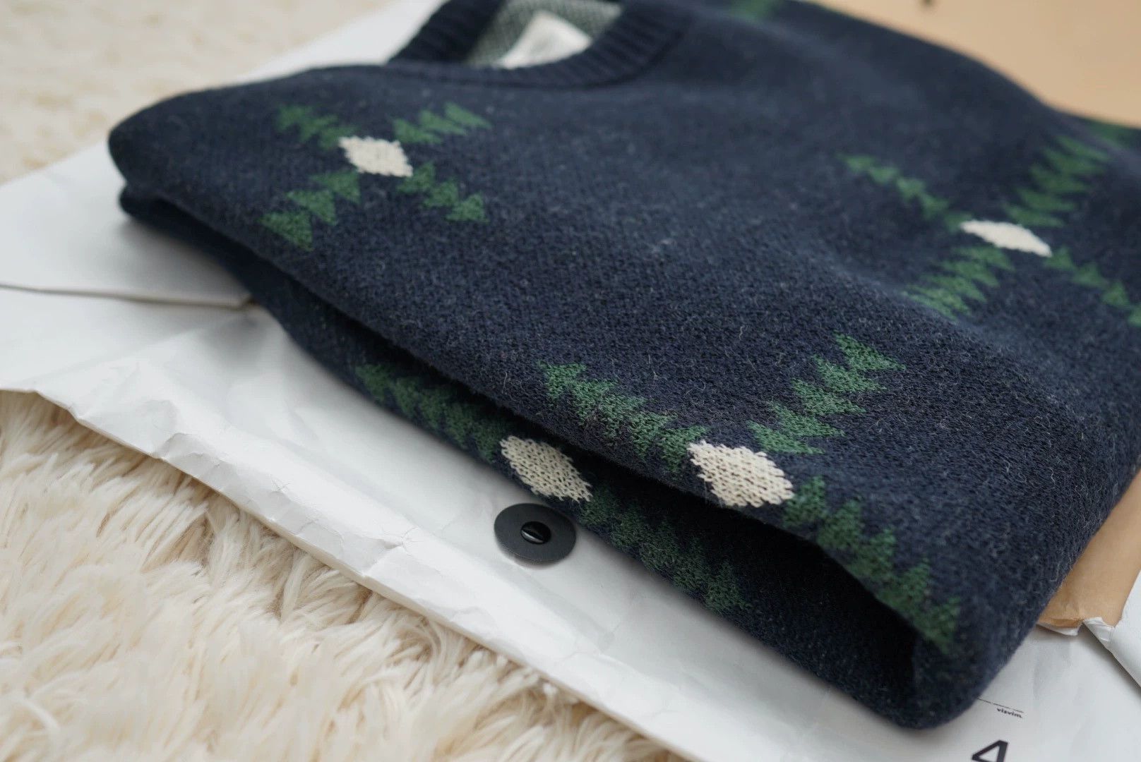 Visvim VISVIM Vtg Jacq Knit Native BLNKT Sweater 4 New Size US XL / EU 56 / 4 - 1 Thumbnail