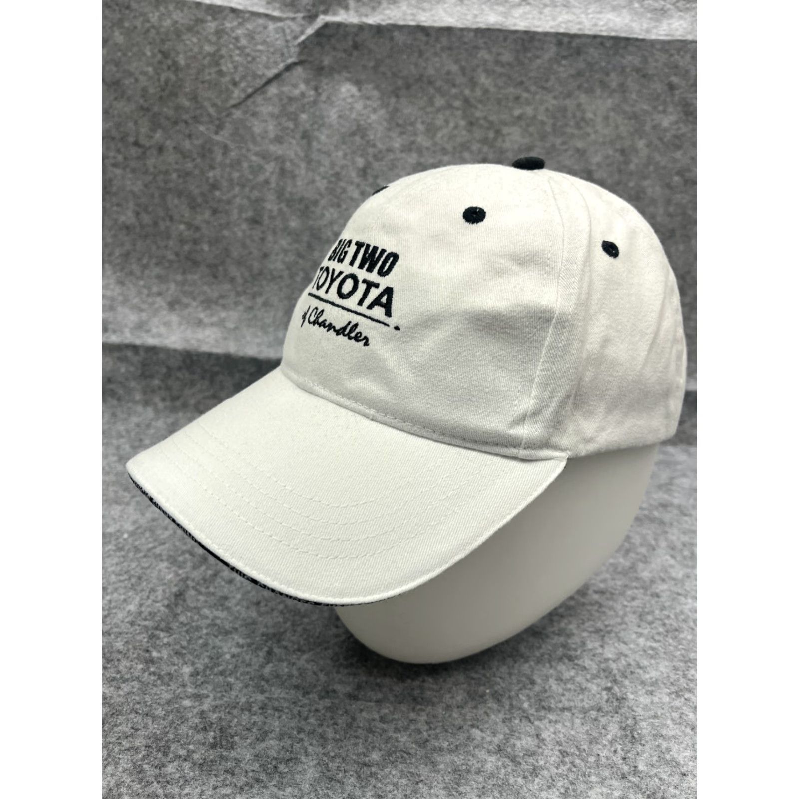 Vintage Toyota Of Chandler Hat Cap Strap Back Adult One Size White 100% Cotton Size ONE SIZE - 4 Thumbnail